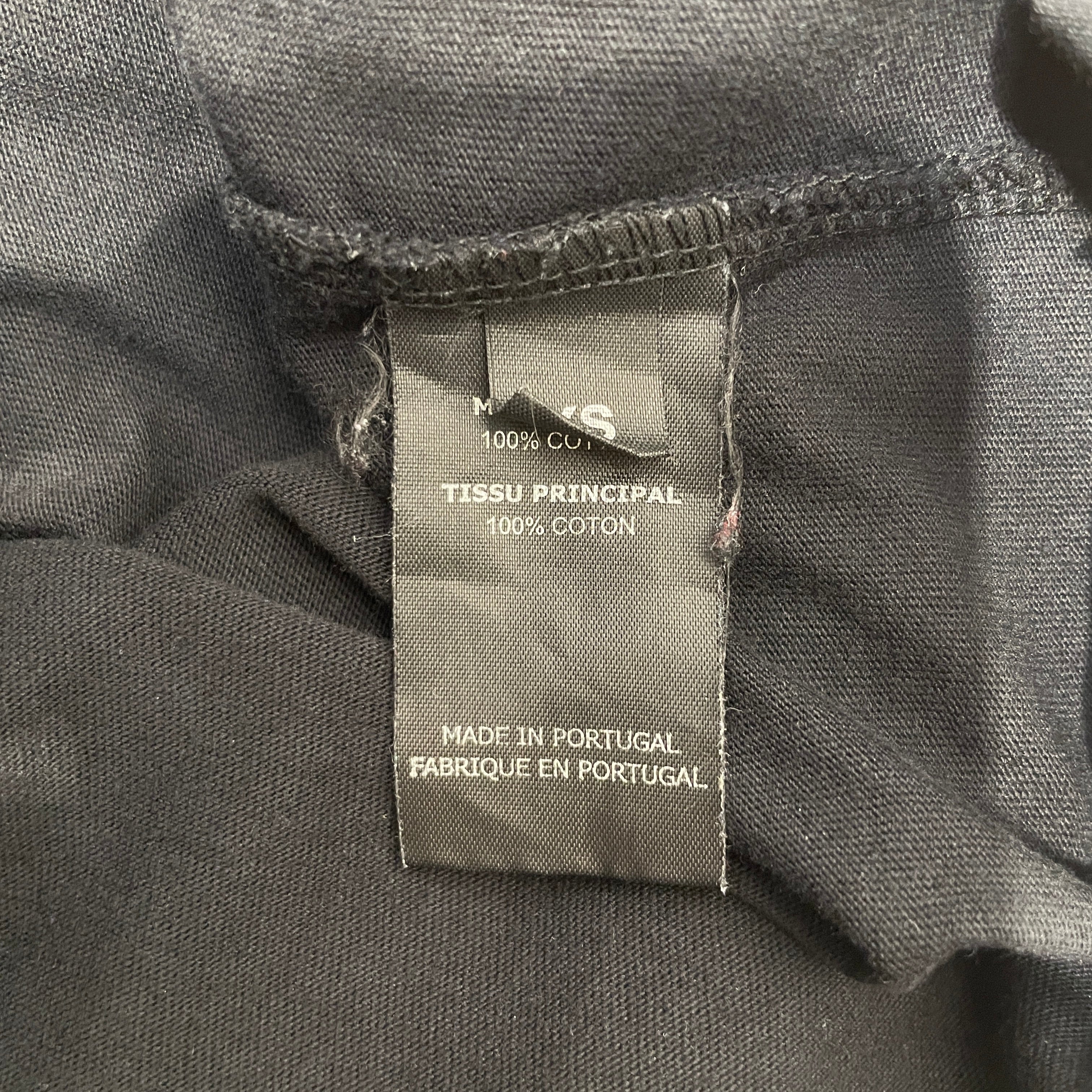 VETEMENTS/T-Shirt/XS/Cotton/BLK/ view 4