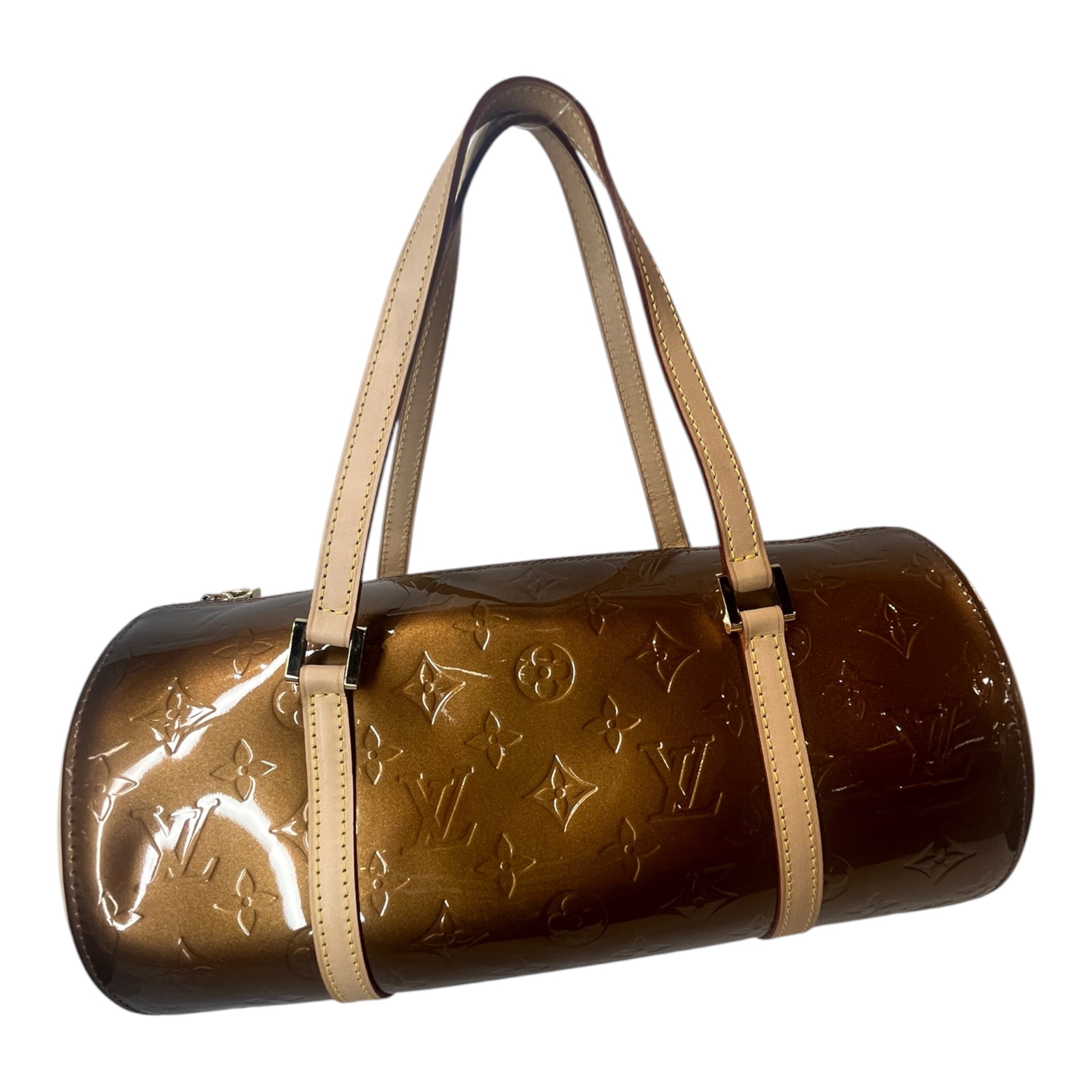 LOUIS VUITTON/Bag/Monogram/GLD/VERNIS BEDFORD BARREL BAG view 1