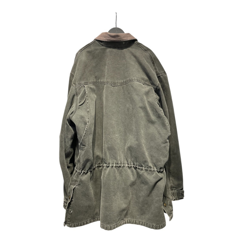Carhartt/Trench Coat/XL/Cotton/GRN/14806