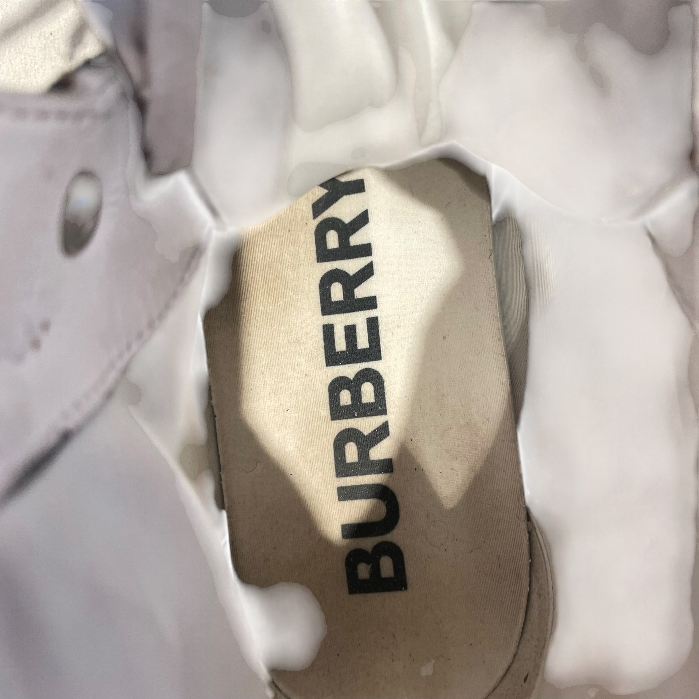 BURBERRY/Hi-Sneakers/EU 42/Plaid/Nylon/BLK/Kai Vintage Check Hi view 2