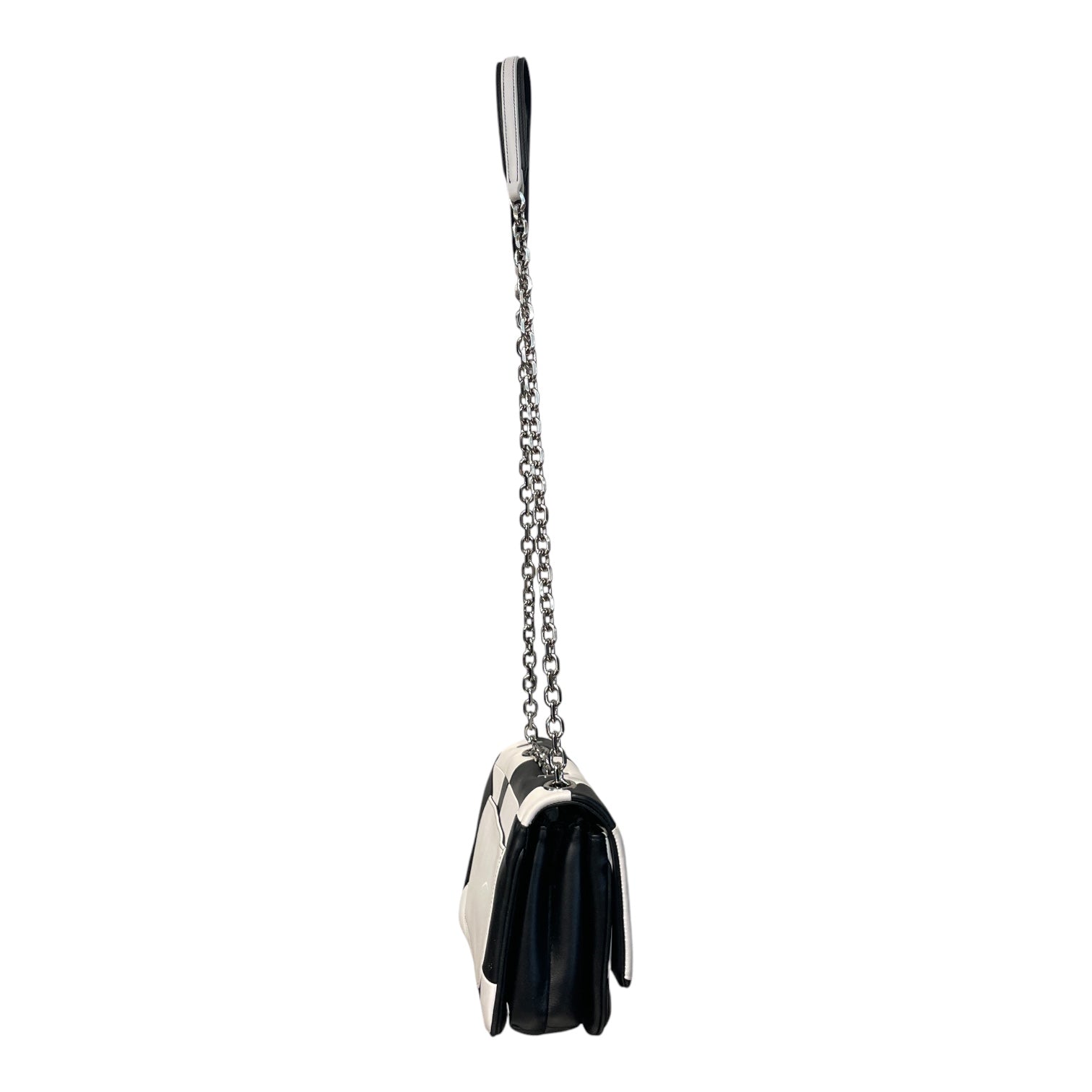 Calvin Klein 205W39NYC/Cross Body Bag/Stripe/BLK/CHECK SILVER CLASP view 3