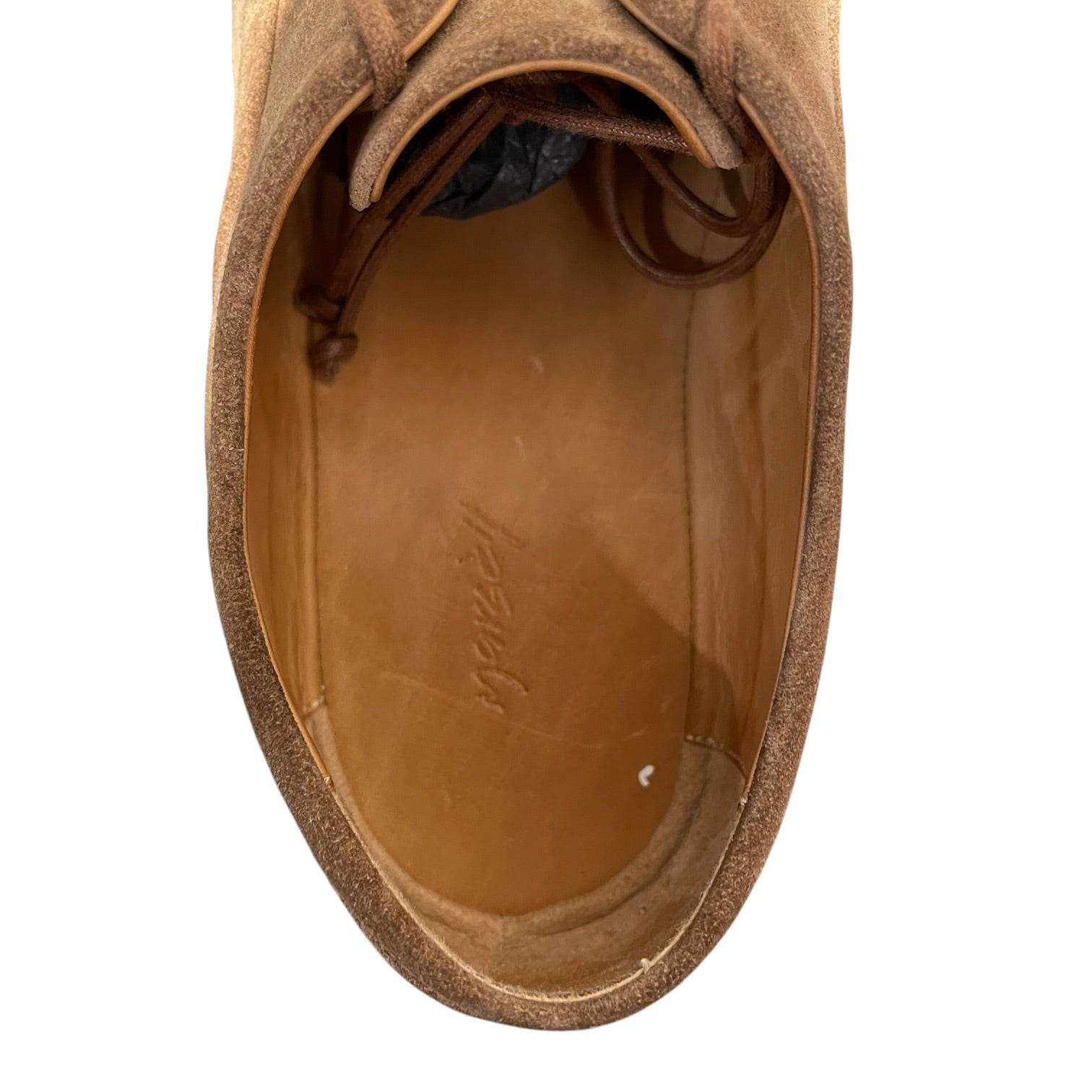 Marsell/Dress Shoes/US 8/Suede/BRW/Reversed- Leather Derbys view 3