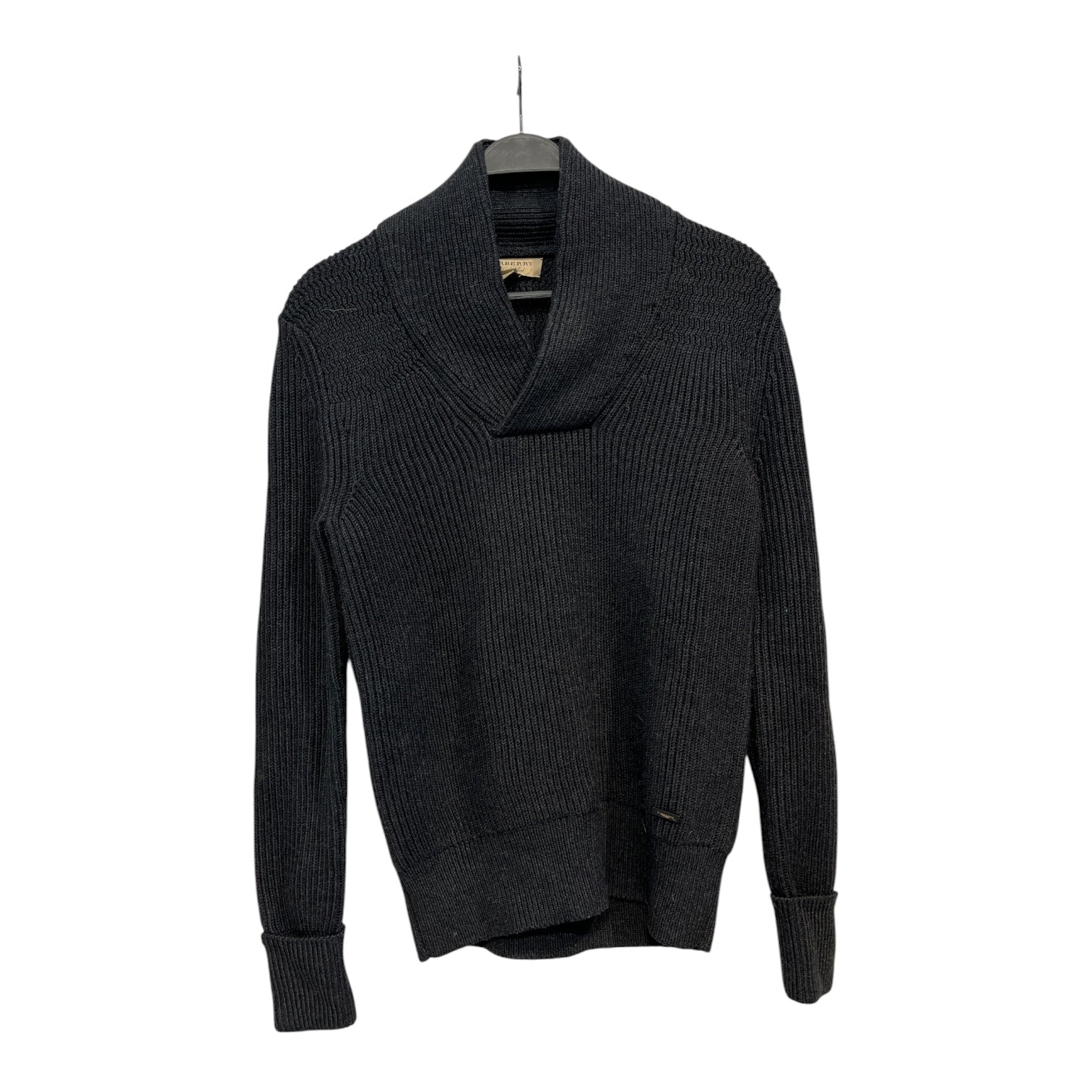 BURBERRY LONDON/Heavy Sweater/XS/Wool/BLK/ view 1