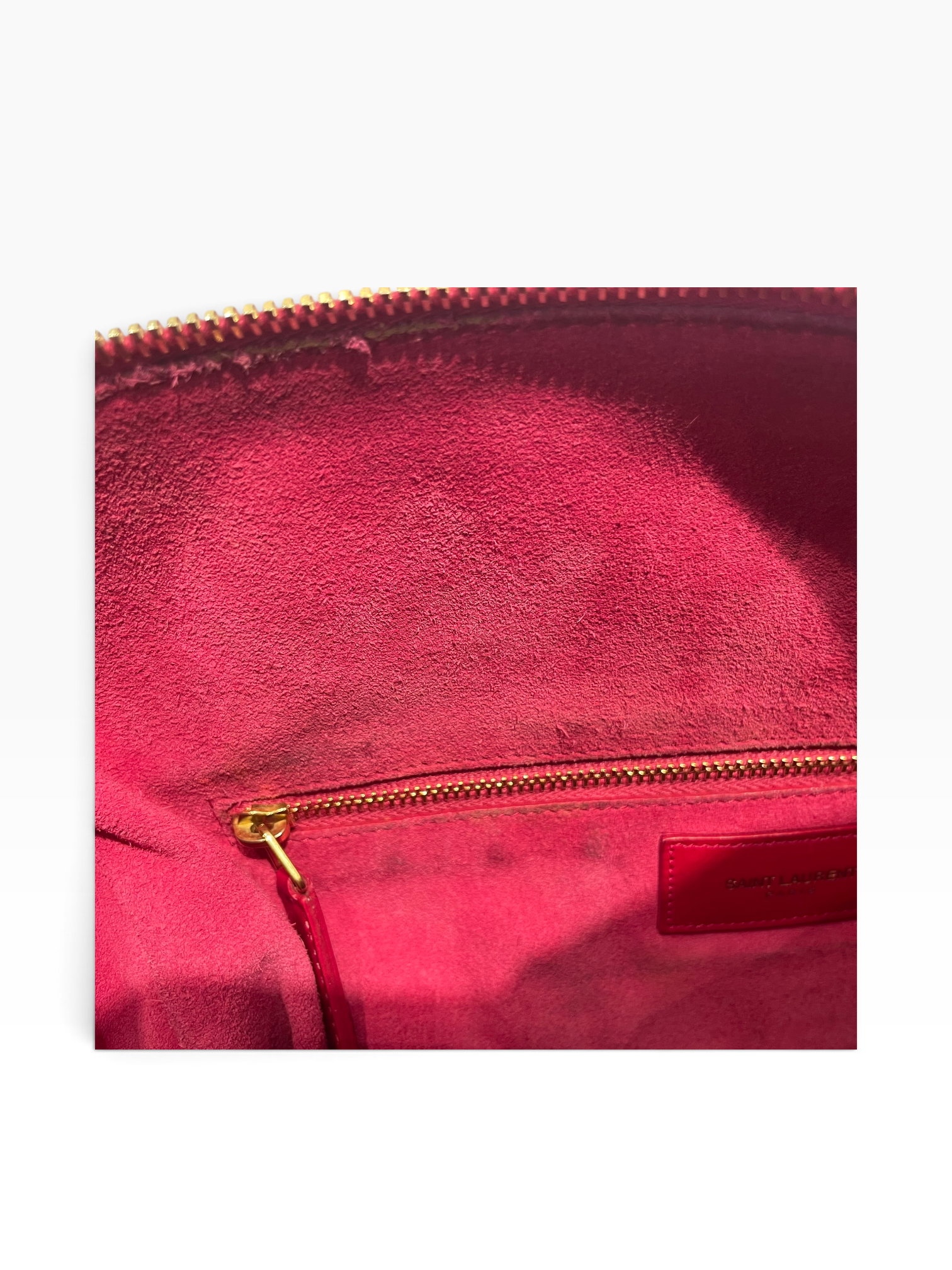 SAINT LAURENT/Bag/Leather/RED/Classic Duffle- Calfskin view 12