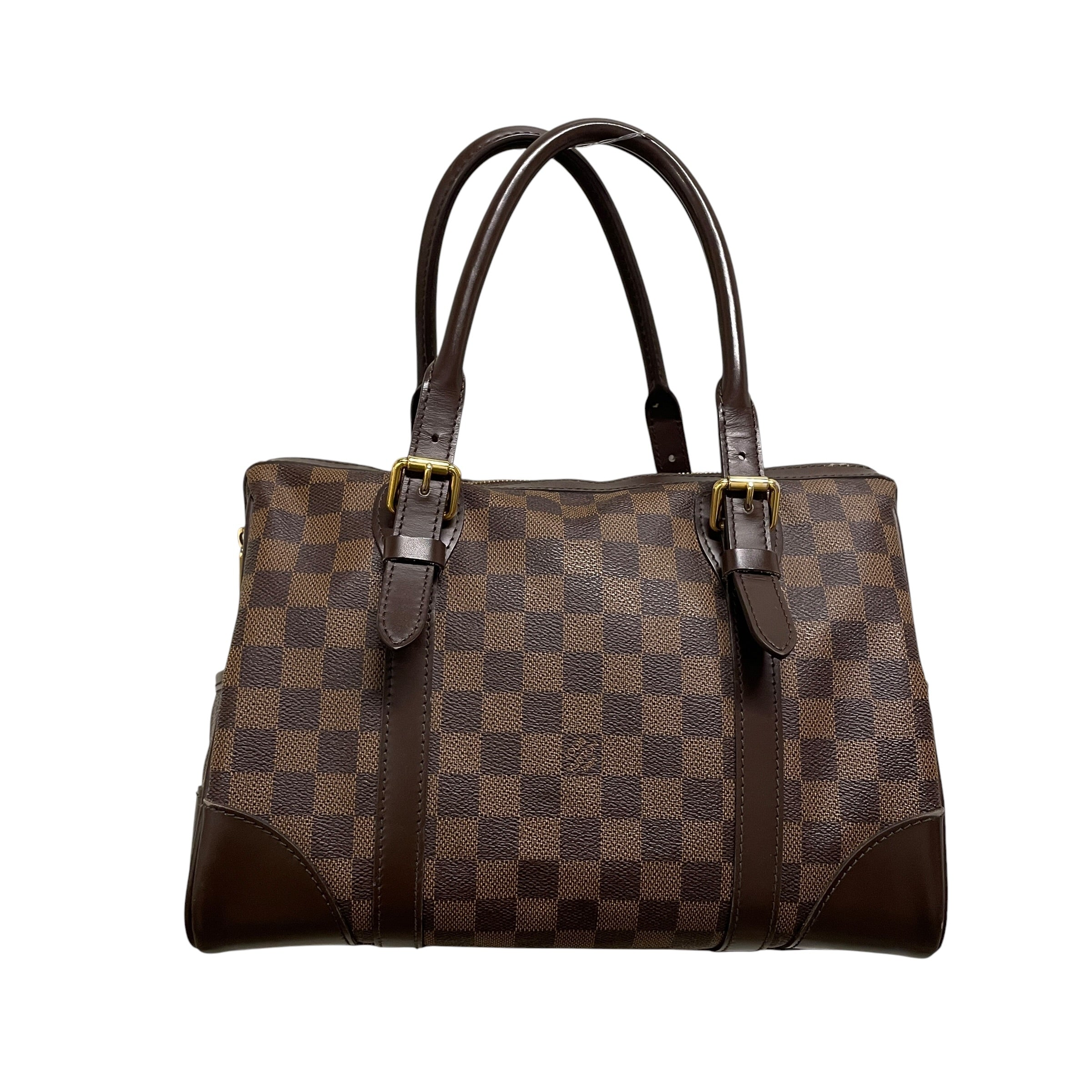LOUIS VUITTON/Hand Bag/Monogram/Leather/BRW/DAMIER EBENE CANVAS/ view 2