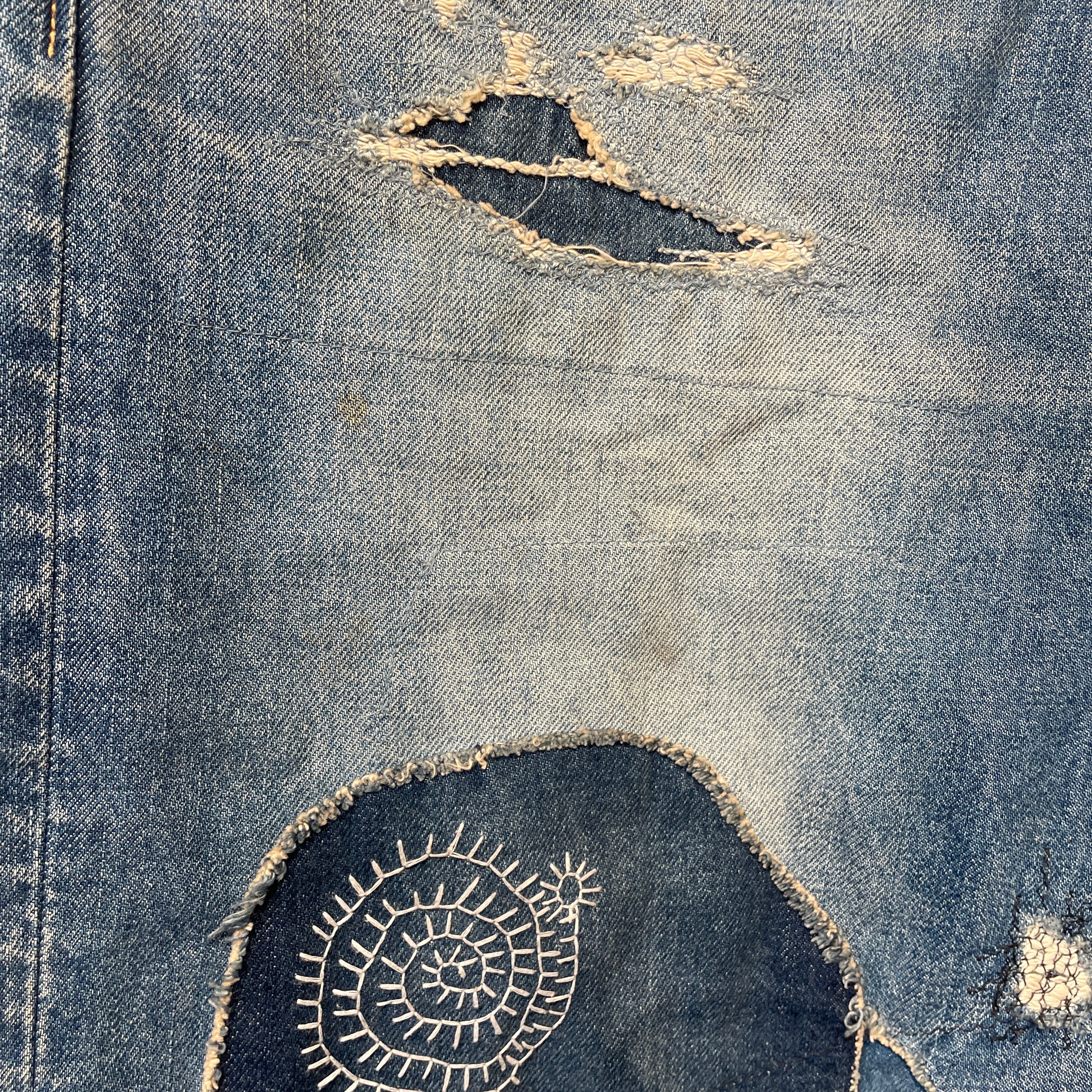 KAPITAL/Wide Leg Pants/2/Denim/IDG/KATSURAGI :P view 5
