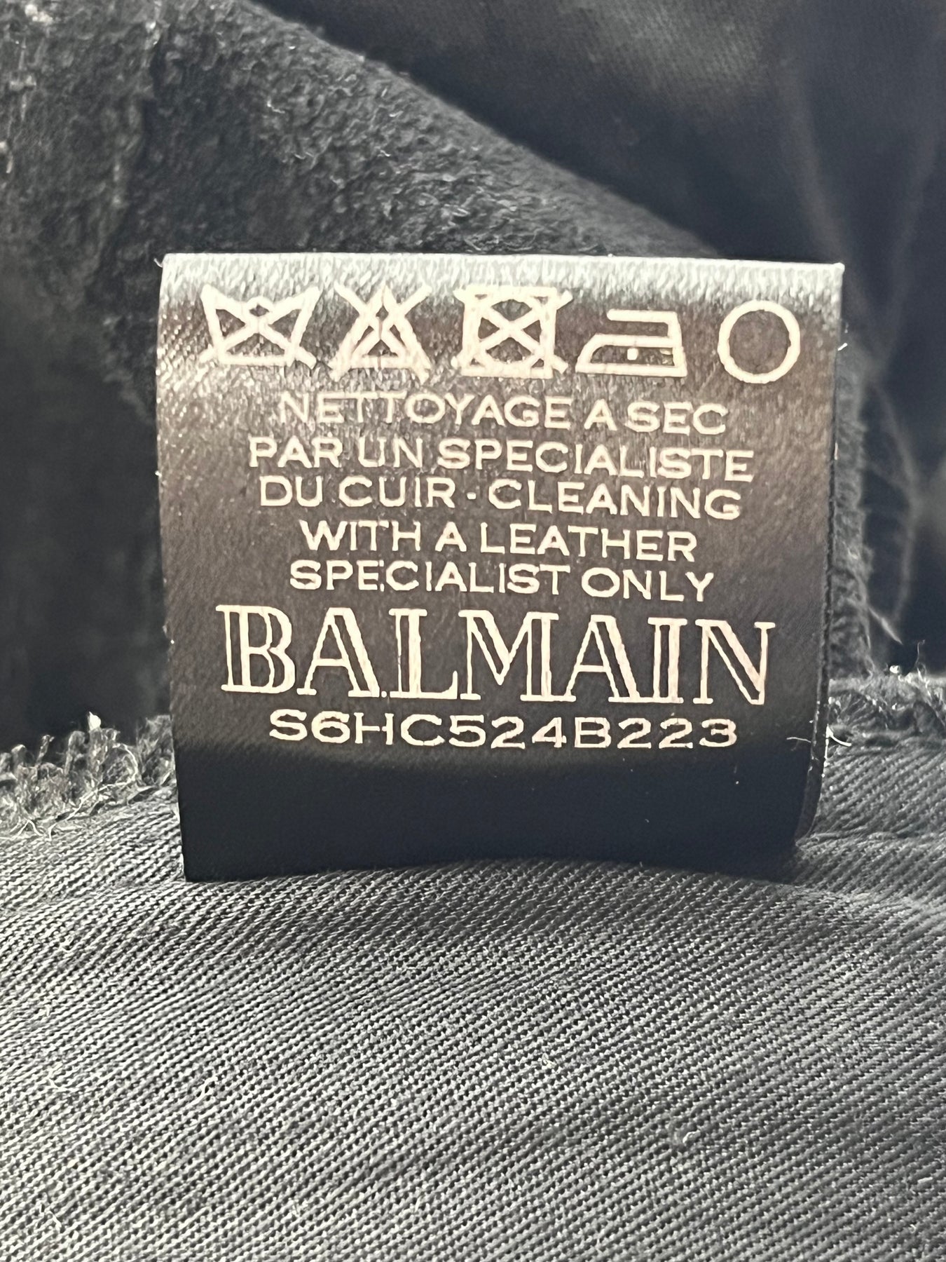 Veste en cuir à capuche pour femme (42K