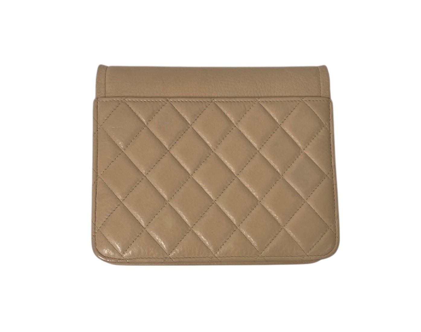 CHANEL/Cross Body Bag/Leather/BEG/25399387 view 2