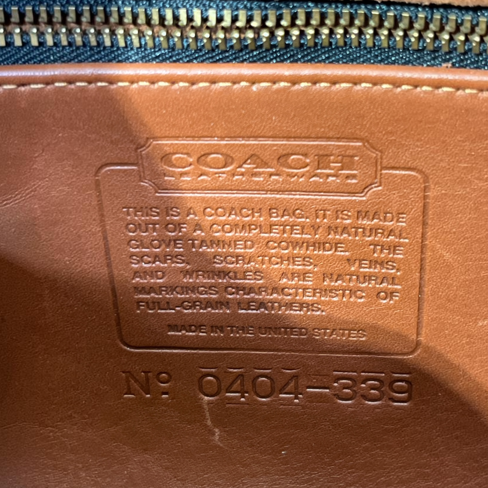 COACH/Cross Body Bag/Leather/BRW/Vintage City Bag view 5