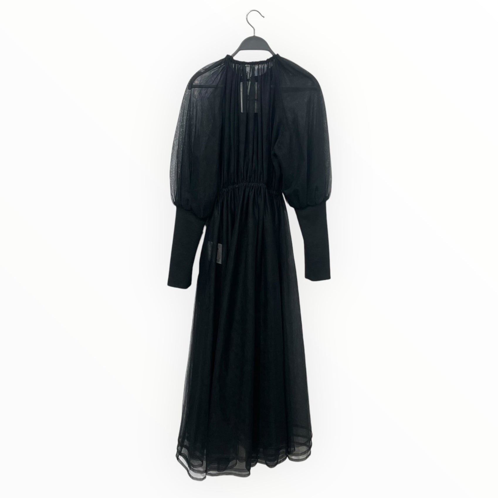 noir kei ninomiya/3|4S Dress/S/Polyester/BLK/3B-O006-051-1-2 view 2