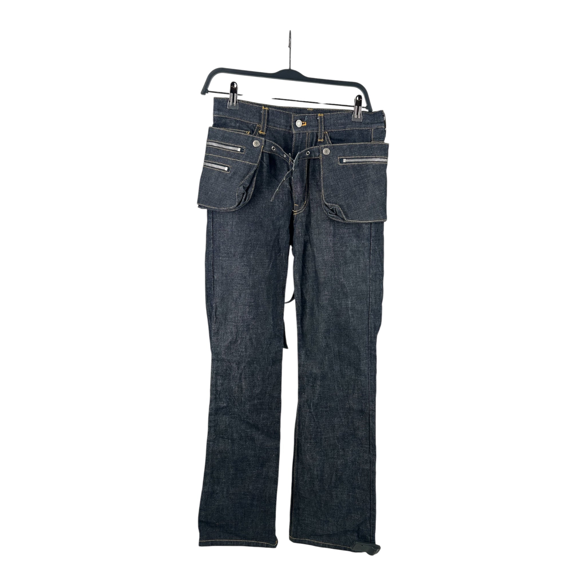 ozone community/Straight Pants/Denim/IDG/SELVEDGE CARPENTER BELT COMBO view 1