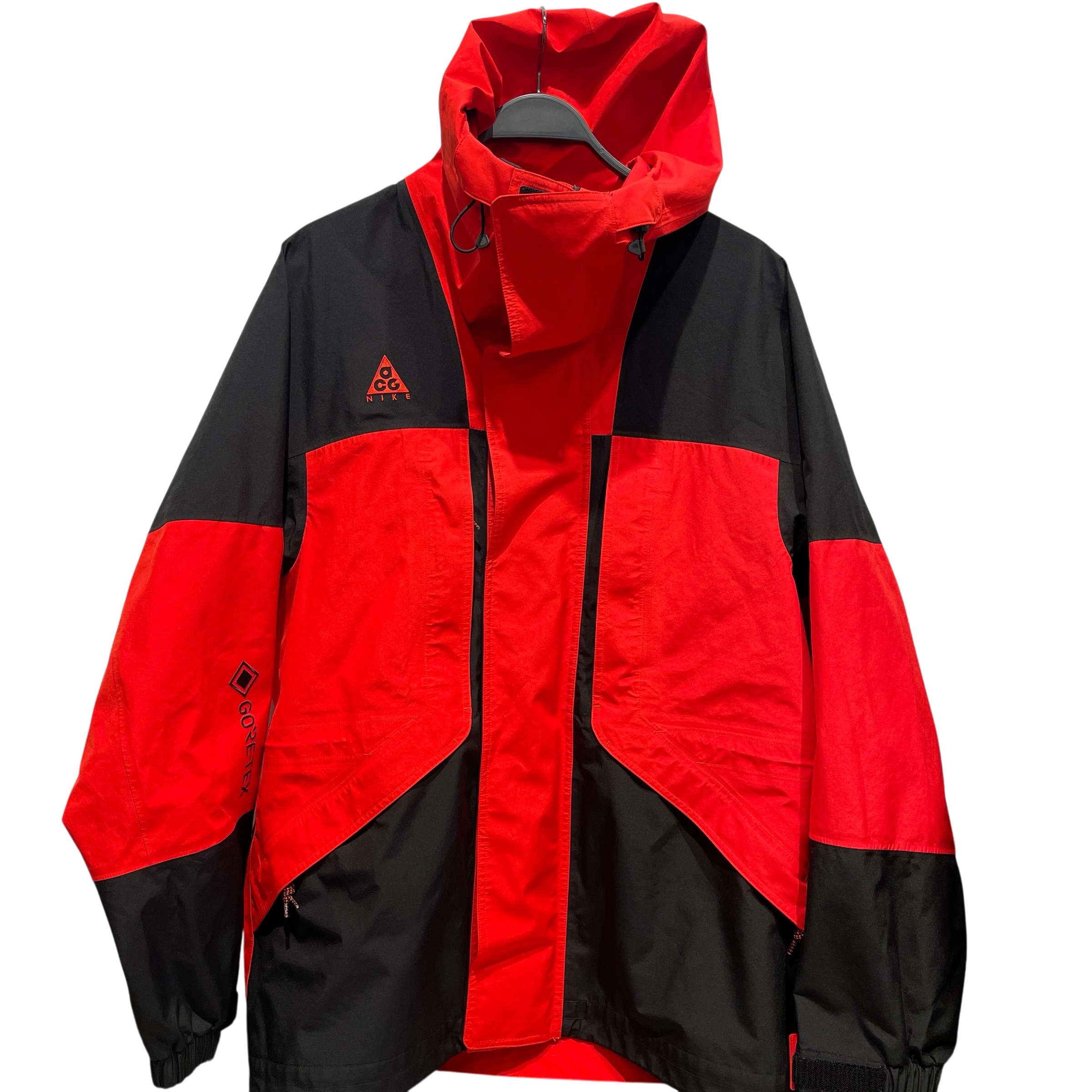 NIKE ACG/Windbreaker/M/Nylon/RED/Goretex Windbreaker view 1