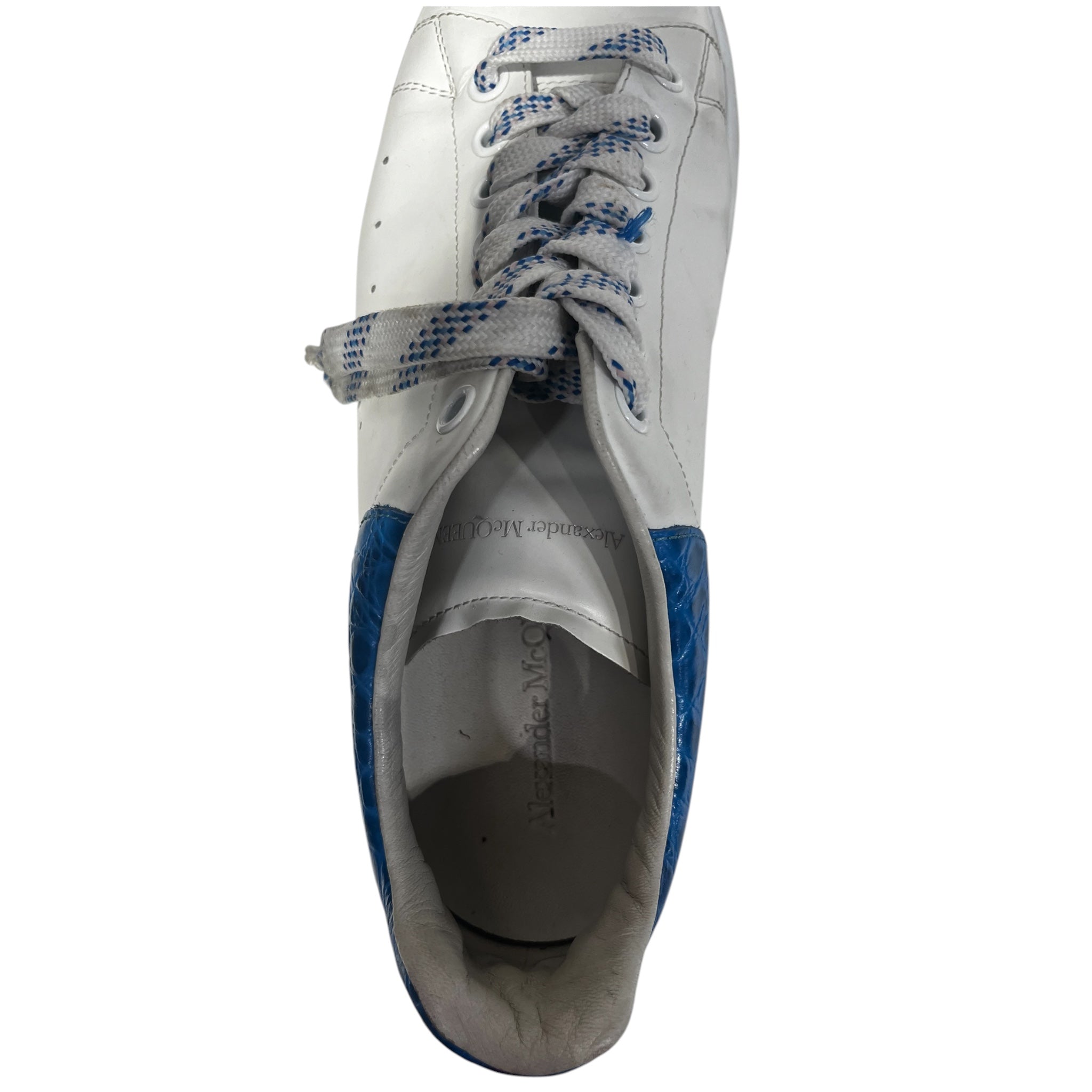 Alexander McQueen/Low-Sneakers/EU 44/Leather/BLU/625162 amcq view 3