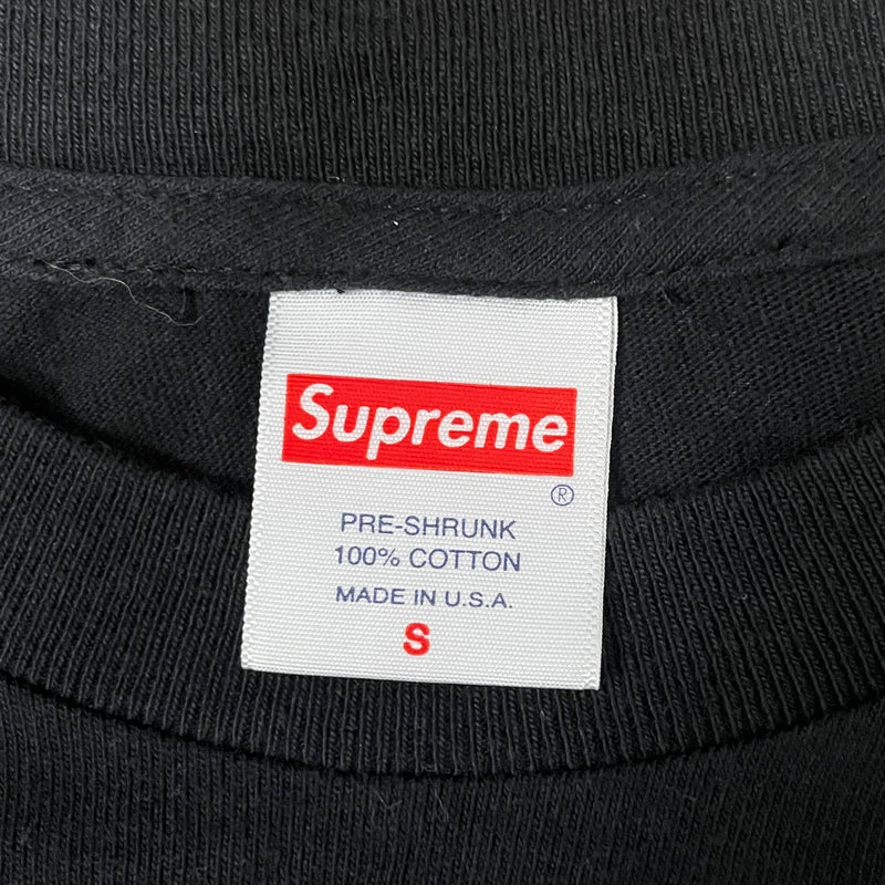 Supreme/LS T-Shirt/S/Cotton/BLK/Aeon Flux