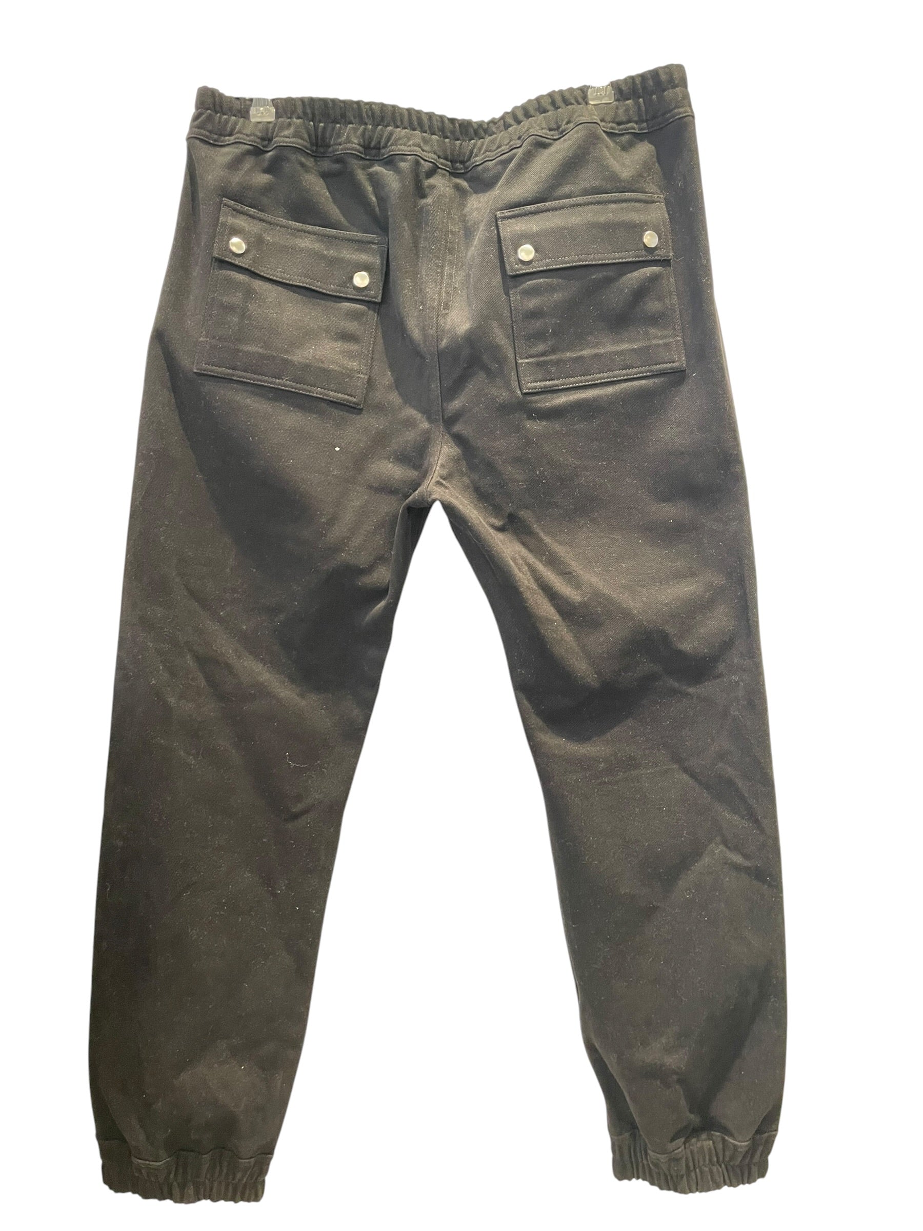 Rick Owens/Pants/46/Cotton/BLK/Larry Cargo view 2