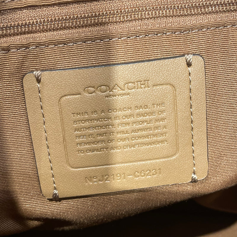 COACH/Hand Bag/Leather/CRM/Kristy J2191-C6231