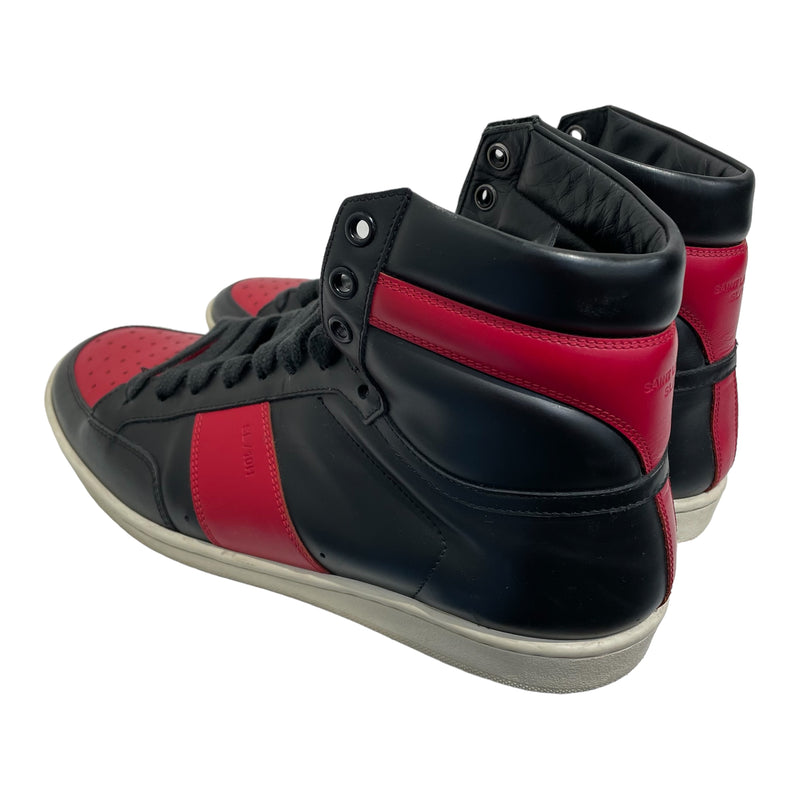 SAINT LAURENT/Hi-Sneakers/EU 40/BLK/BLK & RED