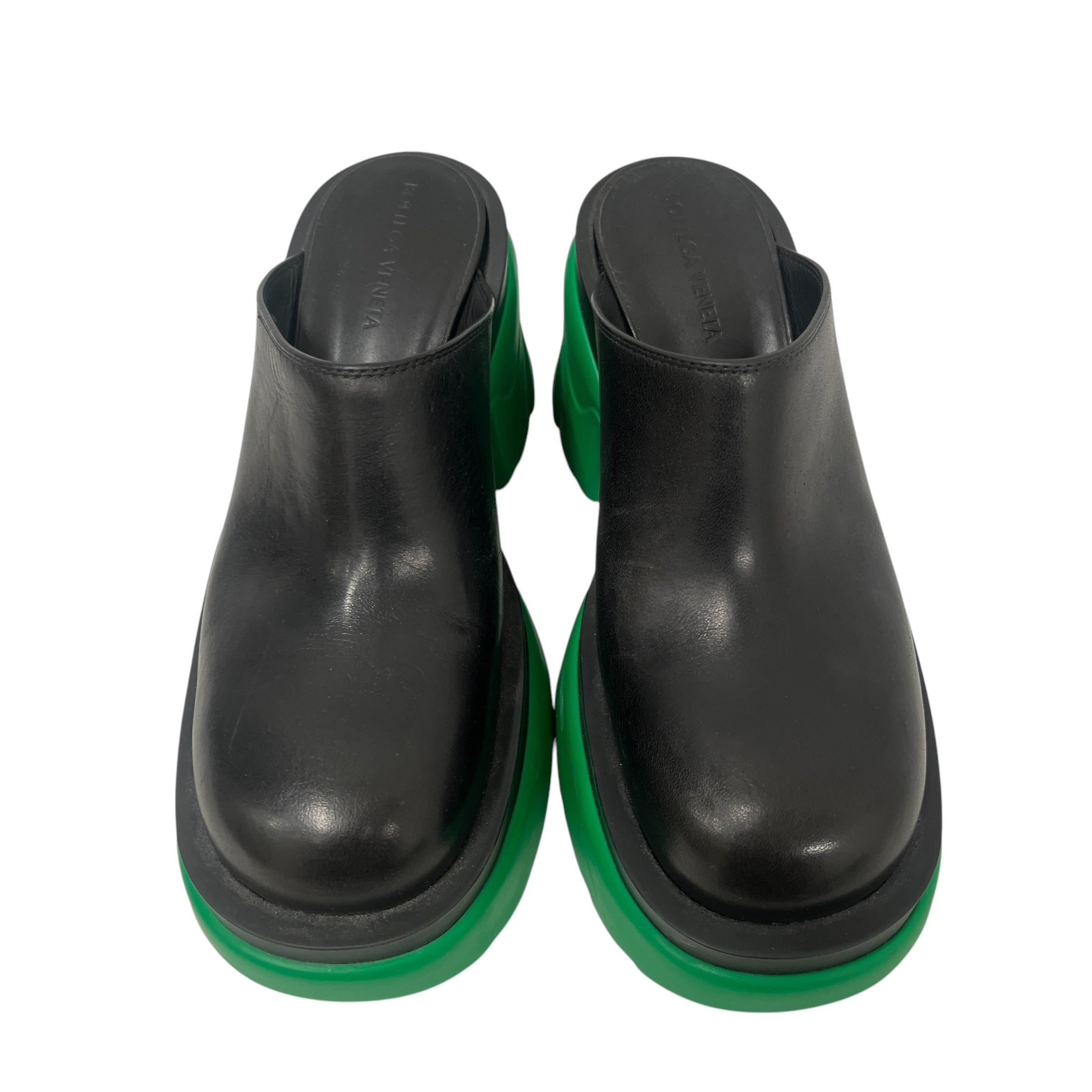 BOTTEGA VENETA/Heels/EU 36.5/Border/Leather/BLK/ view 5