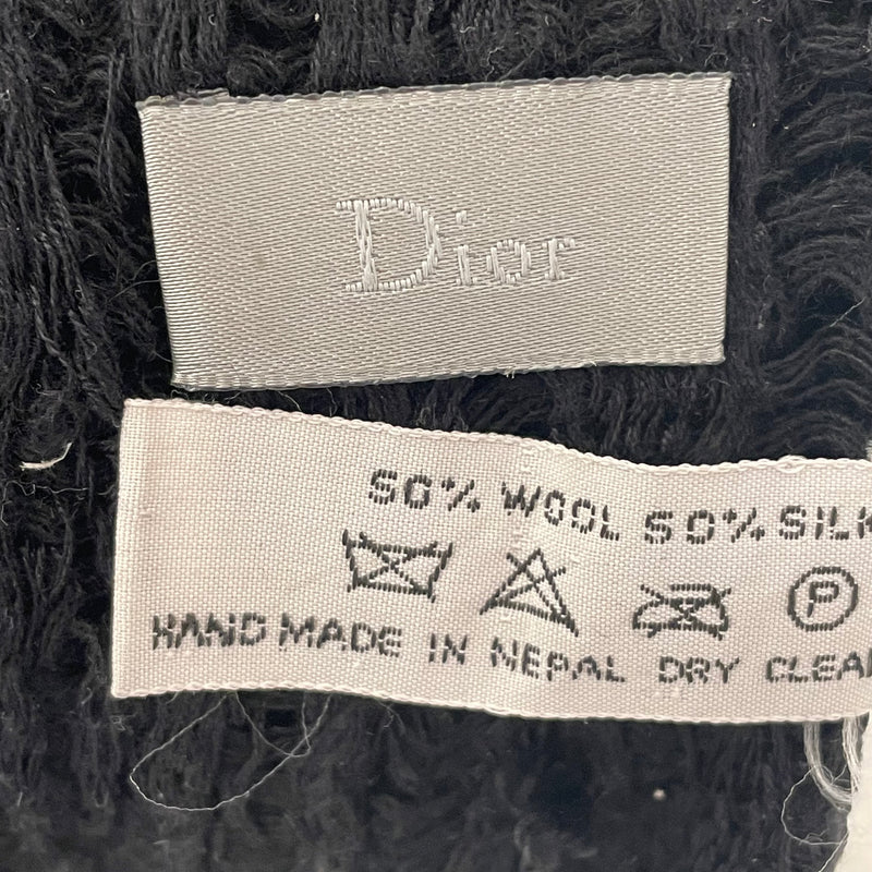 Dior HOMME/Stole/BLK/Wool/