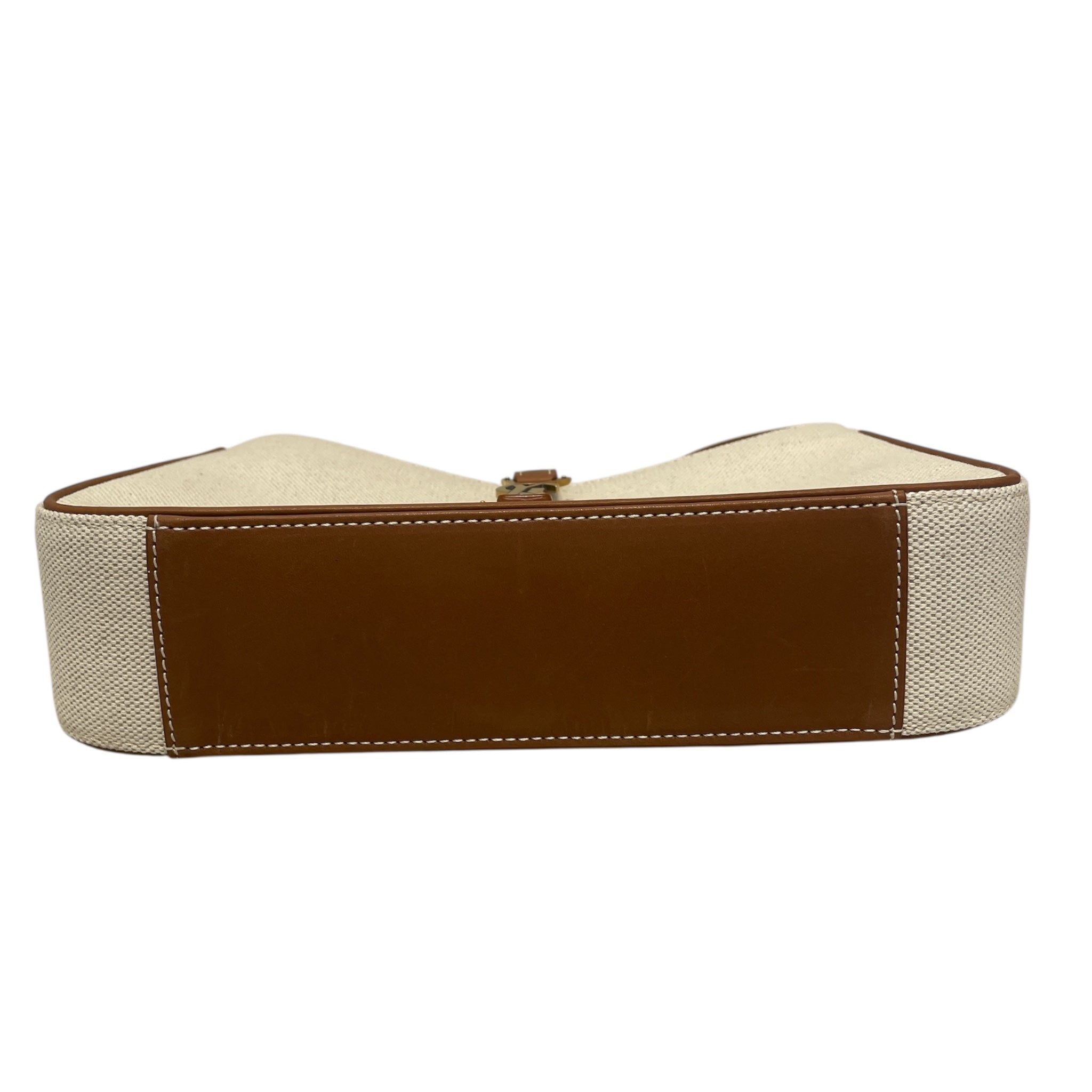 SAINT LAURENT/Hand Bag/Cotton/CRM/Smooth Calfskin Canvas view 5
