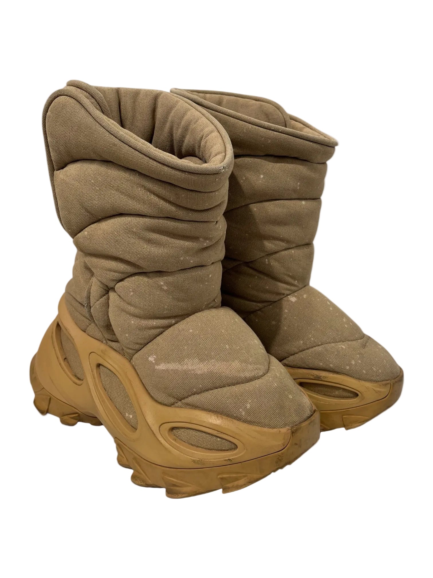 YEEZY/Boots/US 6/Cotton/BEG/INSULATED QUILTED BOOTS view 2