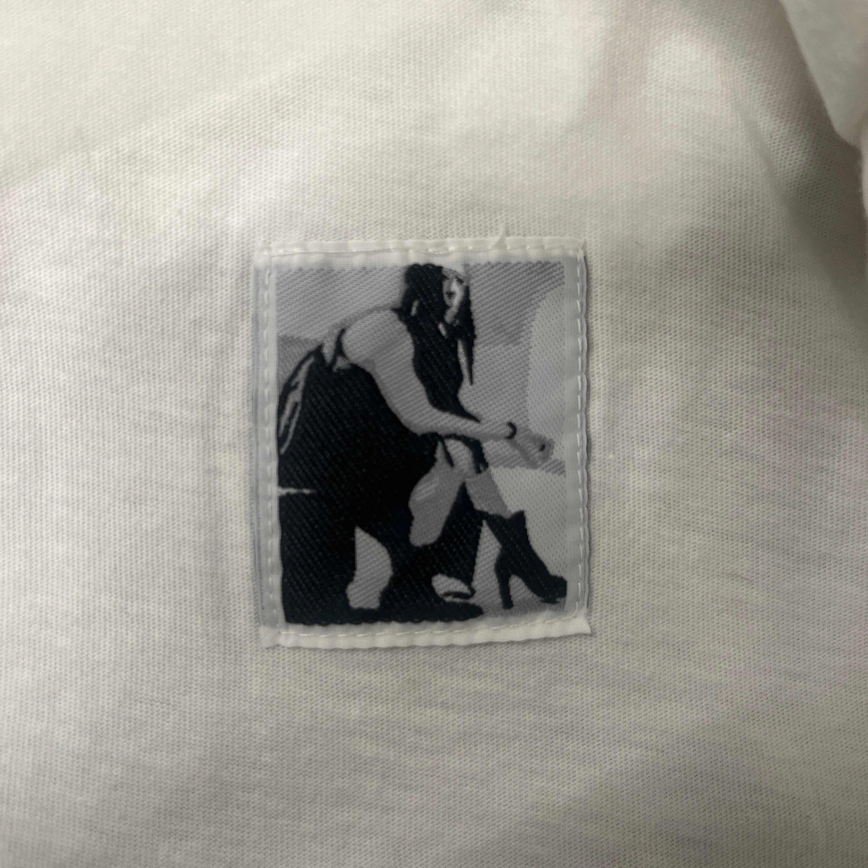 RICK OWENS DRKSHDW/T-Shirt/S/Cotton/WHT/PORTERVILLE view 4