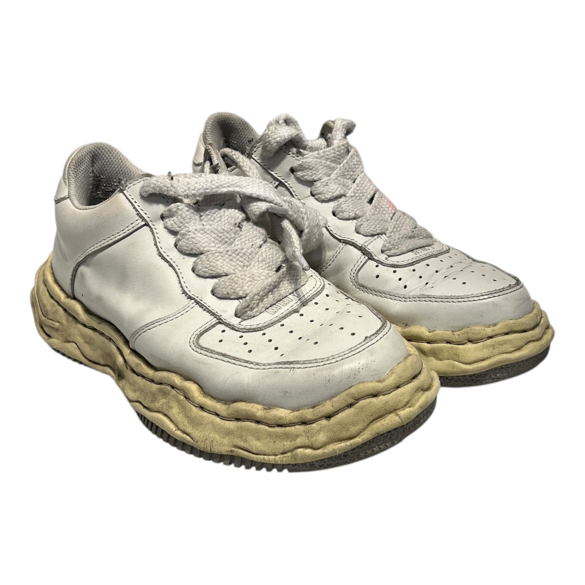 MIHARA YASUHIRO/Low-Sneakers/US 9/Leather/WHT/mihara wayne low view 1