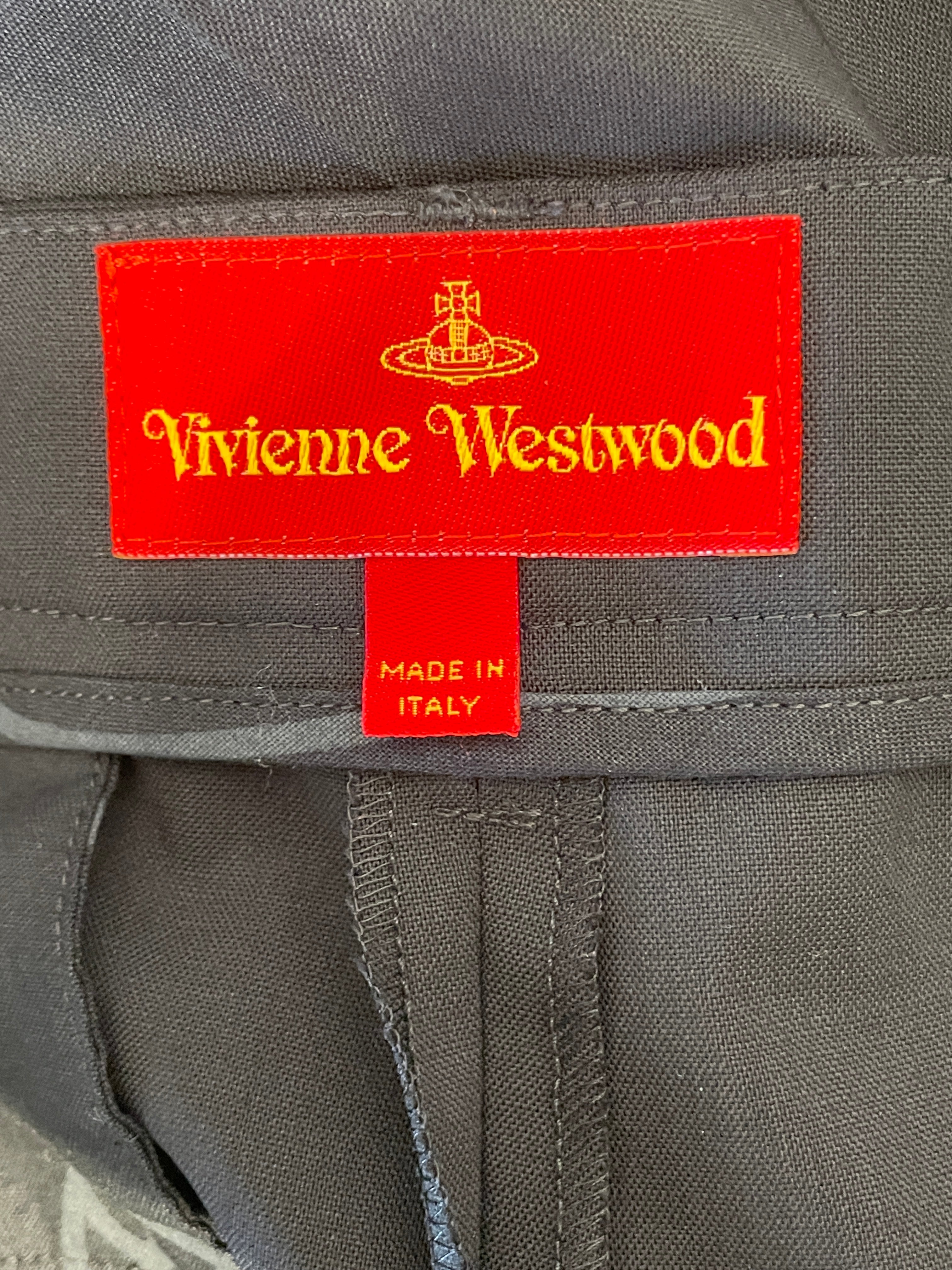 Vivienne Westwood/Bottoms/42/Wool/BLK/TUXEDO TROUSERS view 4