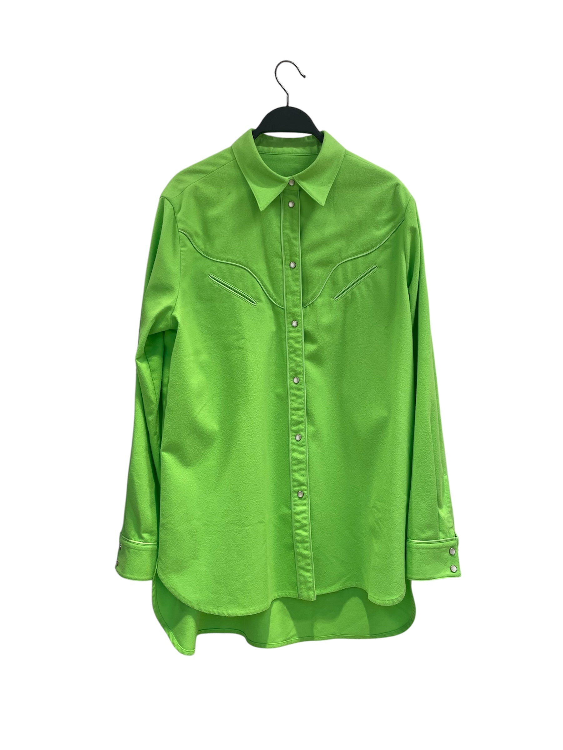 Maison Margiela/Blouse/6/Cotton/GRN/NEON GREEN BUTTON UP view 1