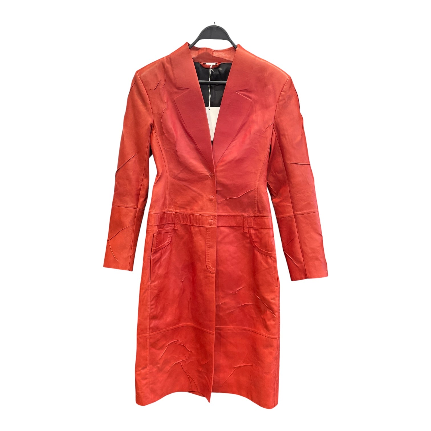 Acne Studios/Leather Jkt/36/Leather/RED/ view 1