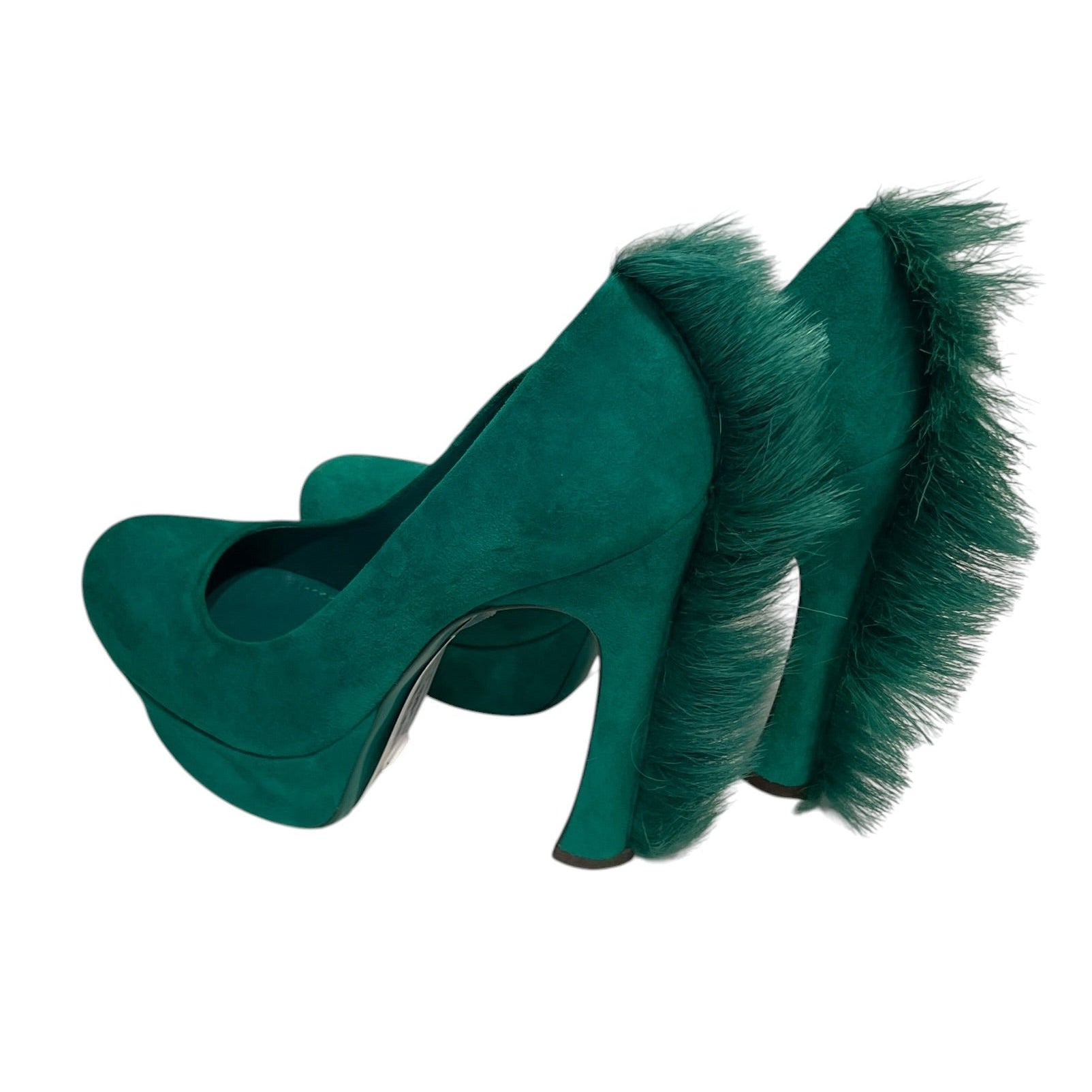 YVES SAINT LAURENT/Heels/EU 37.5/GRN/ view 2