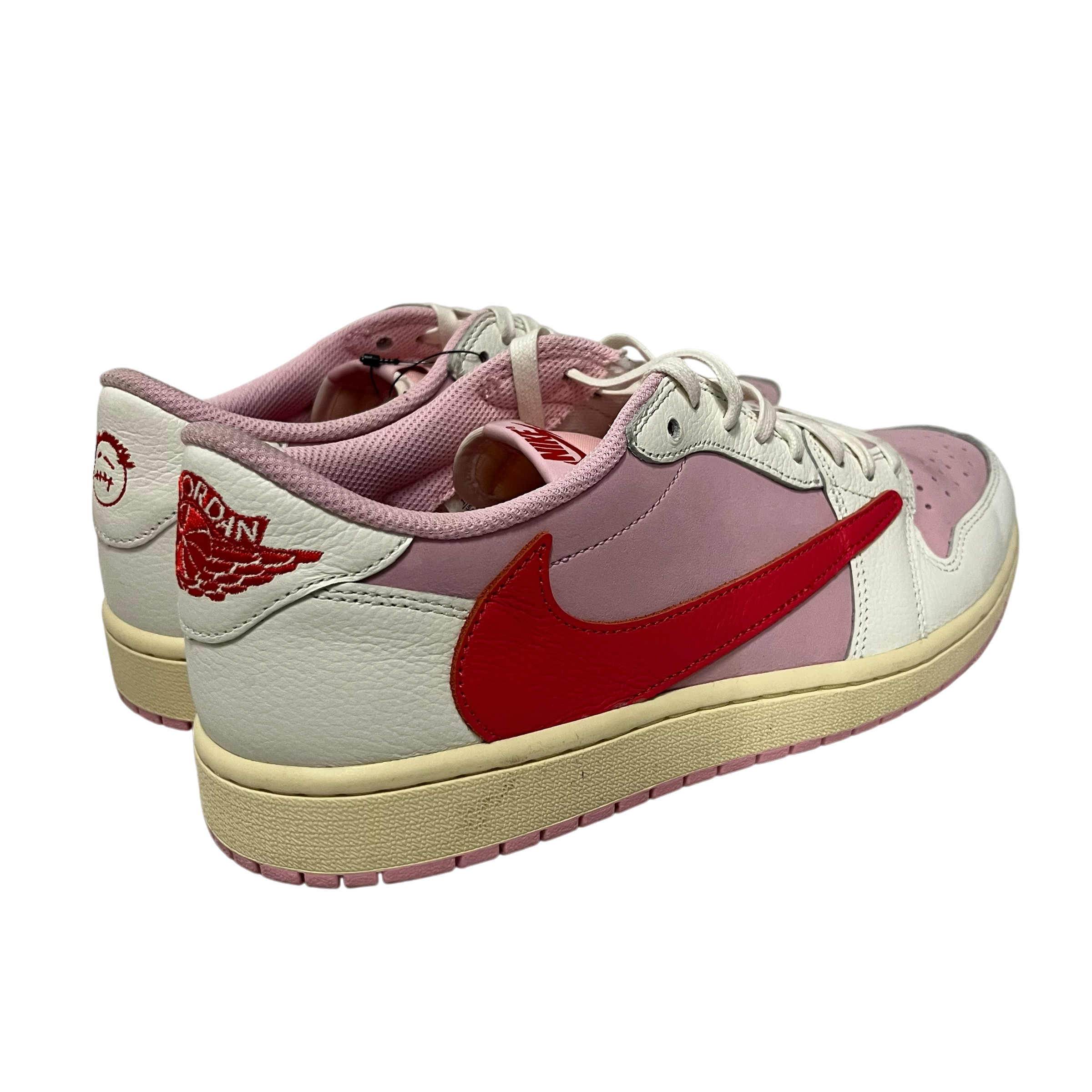 NIKE/Low-Sneakers/US 10.5/Leather/PNK/travis scott tropical pink view 3