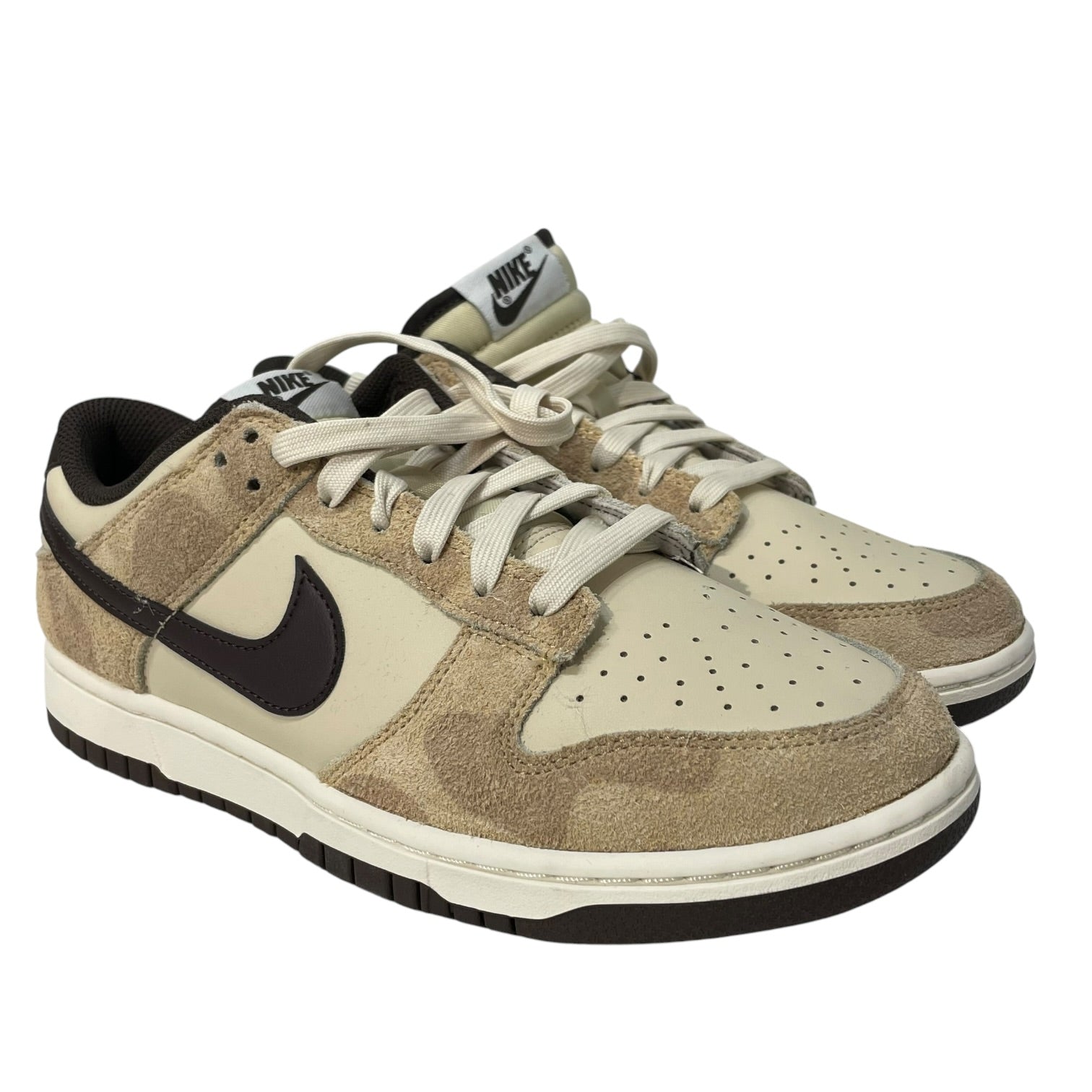 NIKE/DUNK LOW RETRO PRM/Low-Sneakers/US 8/Animal Pattern/Leather/BEG/Straight Tip/DH7913-200 view 1