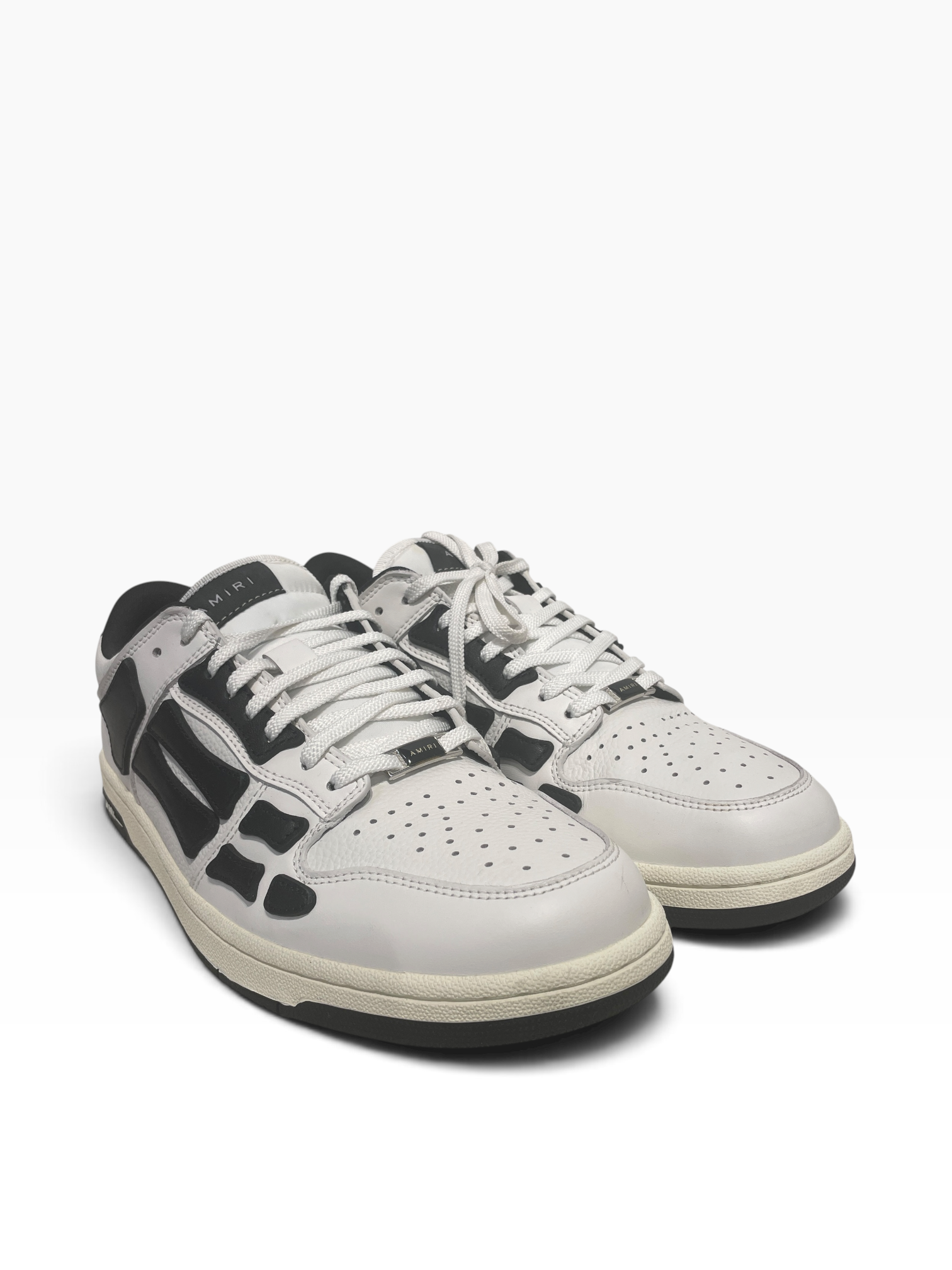 AMIRI/Low-Sneakers/US 11/Leather/WHT/skeleton view 1