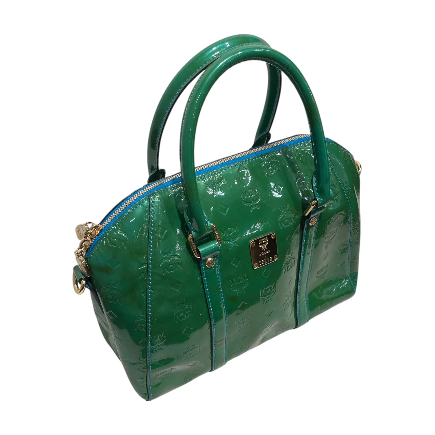 MCM/Hand Bag/Leather/GRN/IVANA PATENT LEATHER S2719 view 6