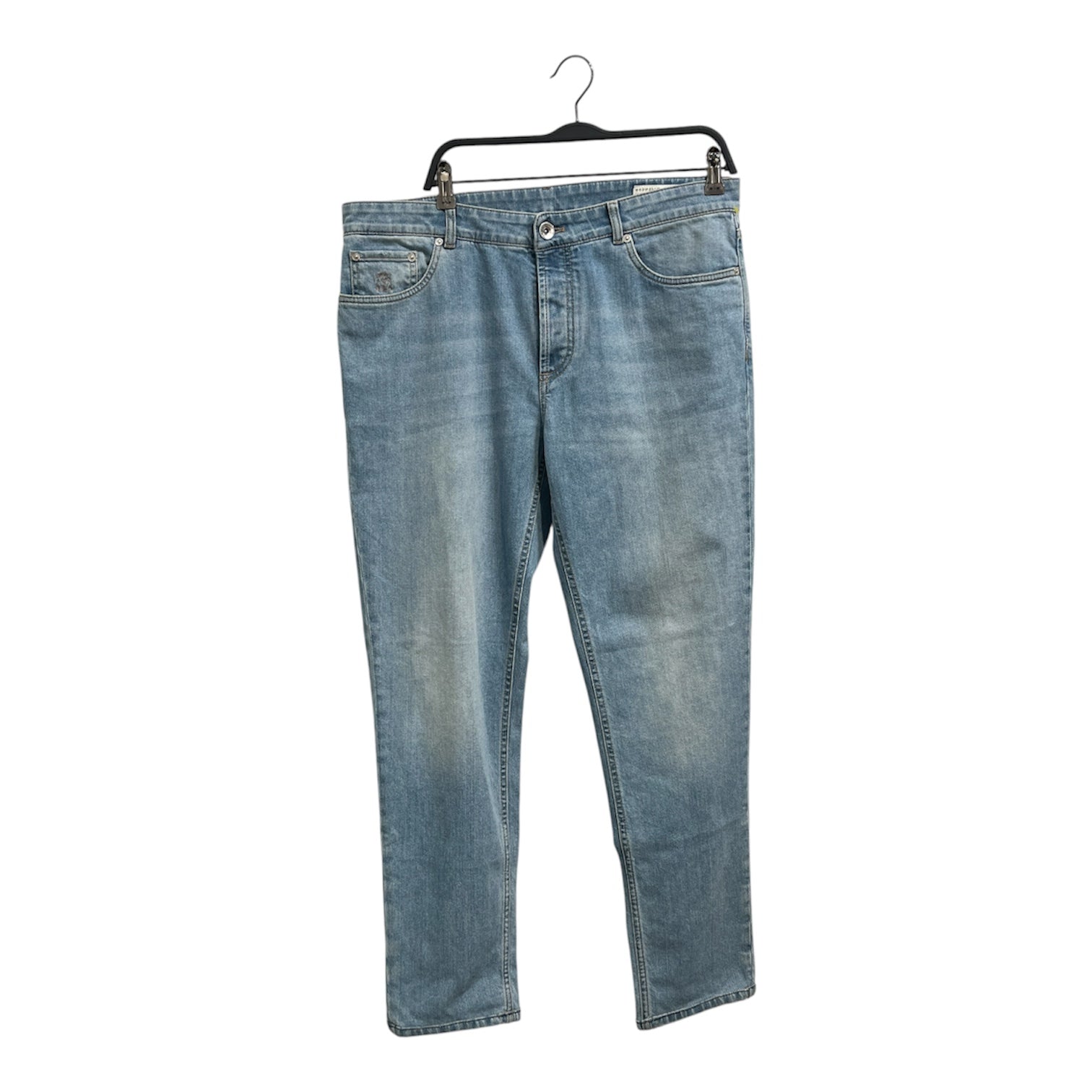 BRUNELLO CUCINELLI/Straight Pants/50/Denim/IDG/ view 1
