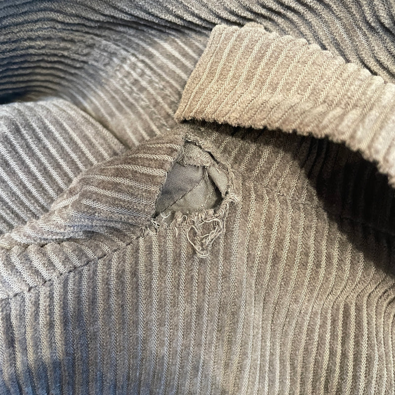 RICK OWENS DRKSHDW/Spring Coat/S/Cotton/BRW/