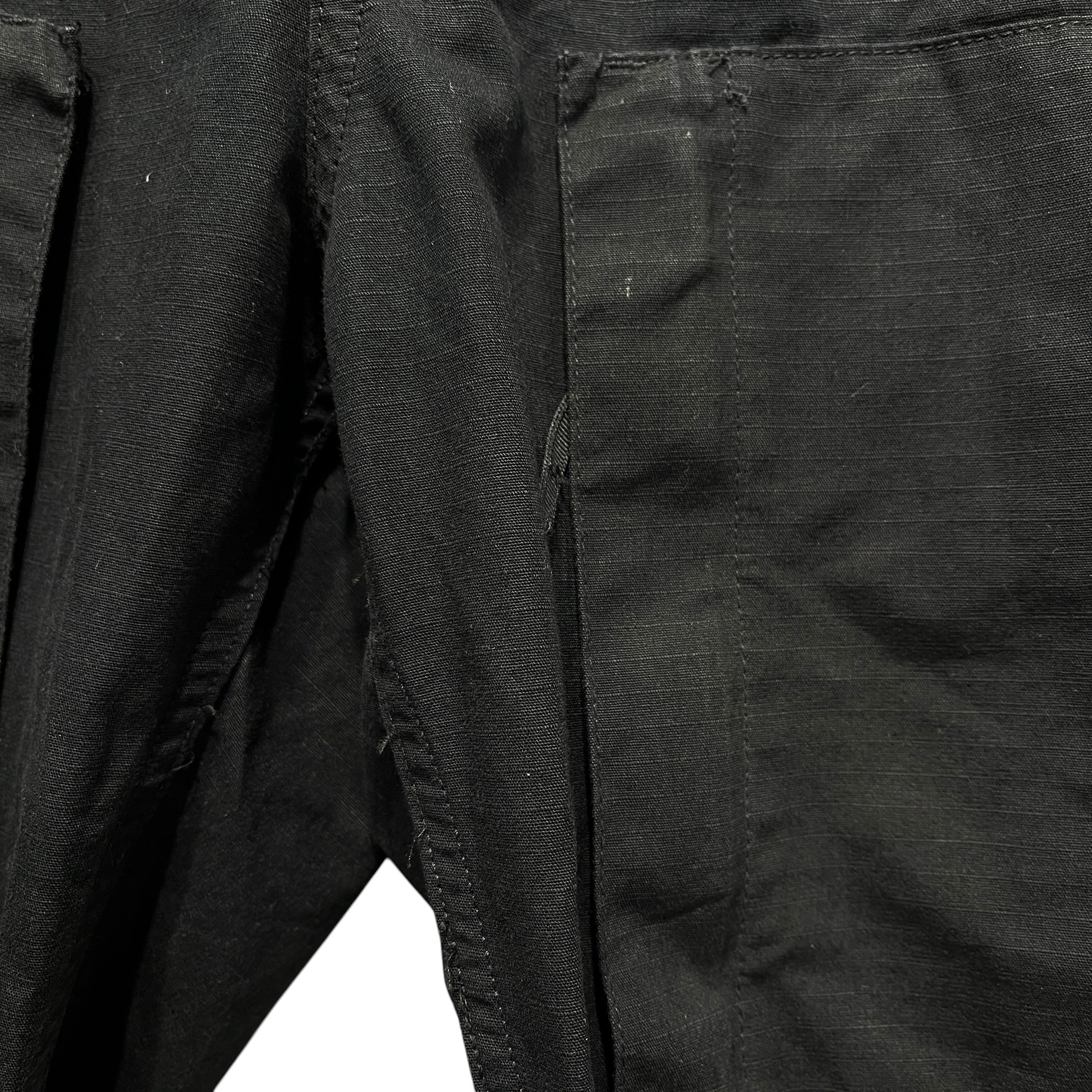 Engineered Garments/Cargo Pants/XS/Cotton/BLK/crop multi pocket view 7