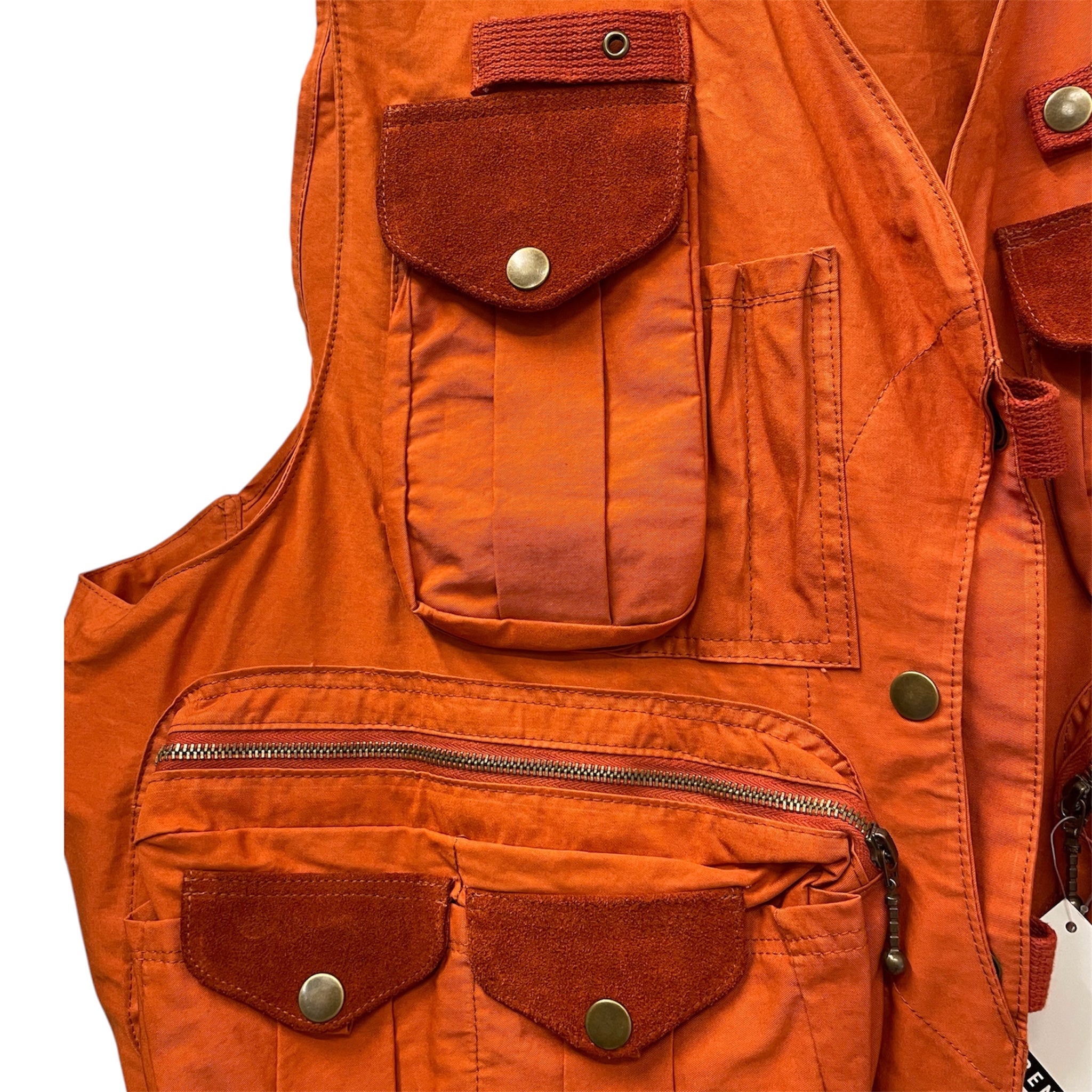 VINTAGE HEAVY/Vest/XL/Suede/ORN/REVERSIBLE SUEDE VEST NWT view 2