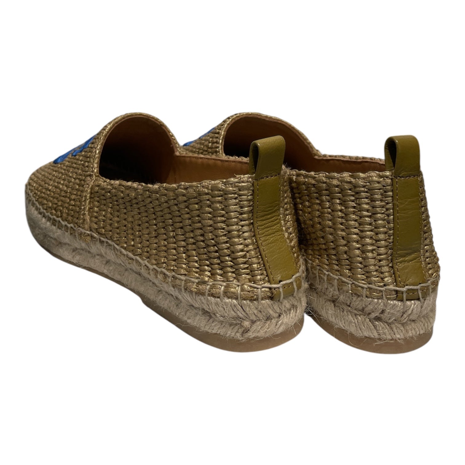 OFF-WHITE/Espadrilles/EU 38/GLD/Blue Logo view 2