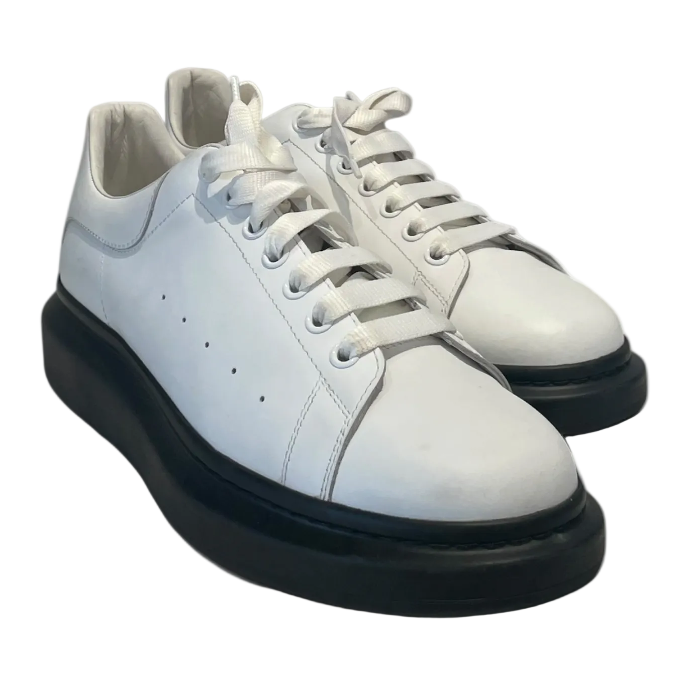 Alexander McQueen/Low-Sneakers/EU 47/Leather/WHT/Oversized Sneakers view 1