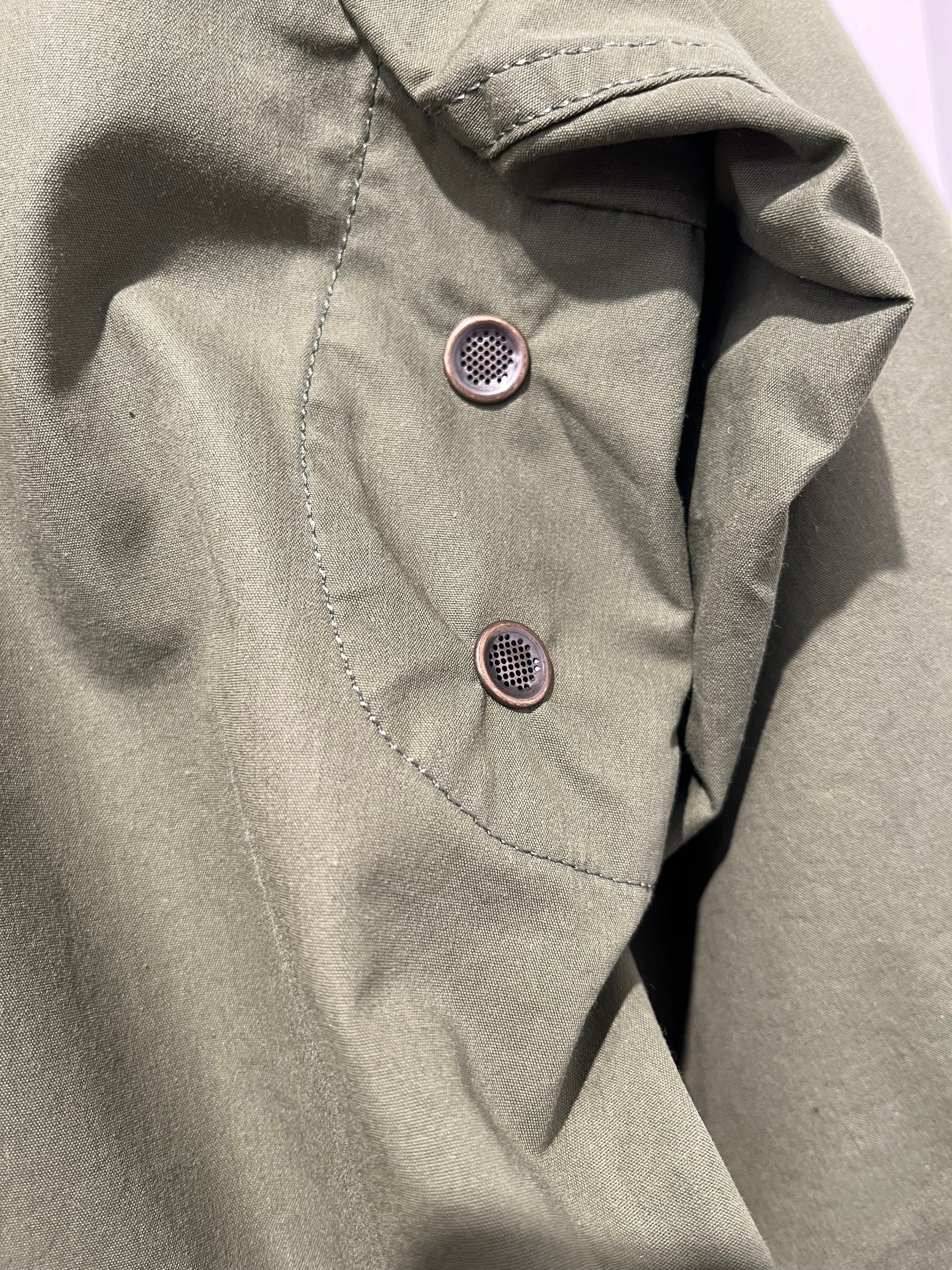 COMME des GARCONS HOMME/Jacket/S/Cotton/GRN/HK-J002 AD2022 ZIP HOOD view 7