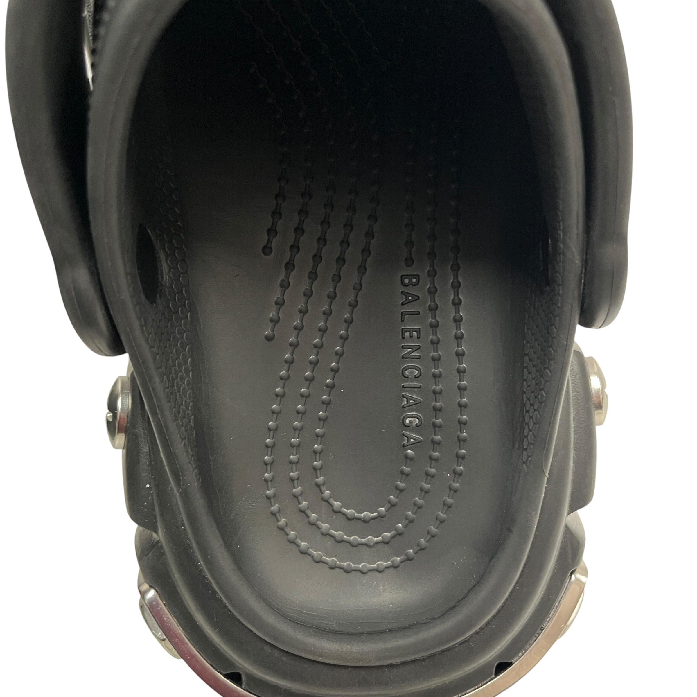 BALENCIAGA/Shoes/EU 41/BLK/Hard Crocs view 3
