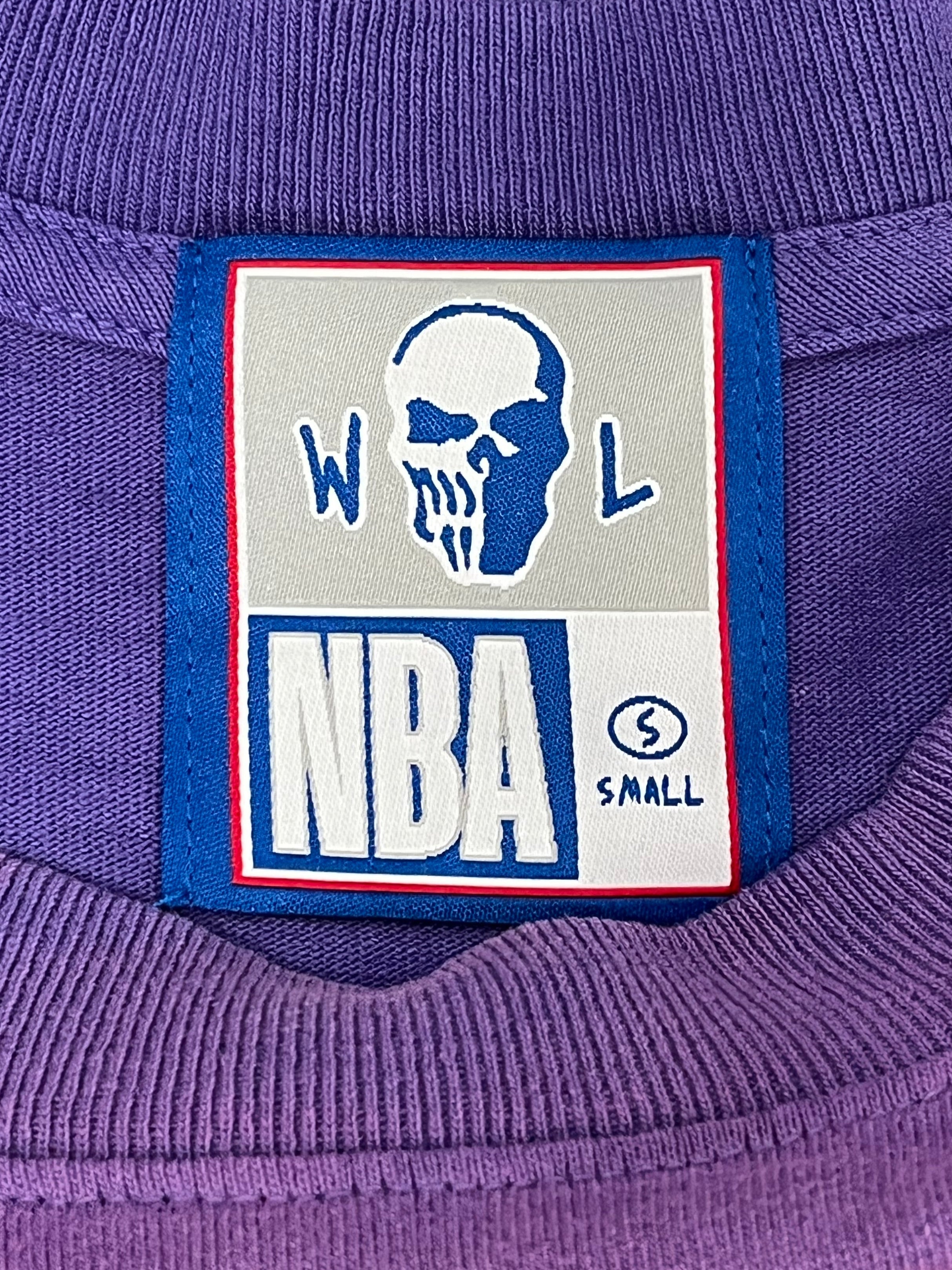 NBA/T-Shirt/S/Cotton/PPL/Skeleton LA view 3