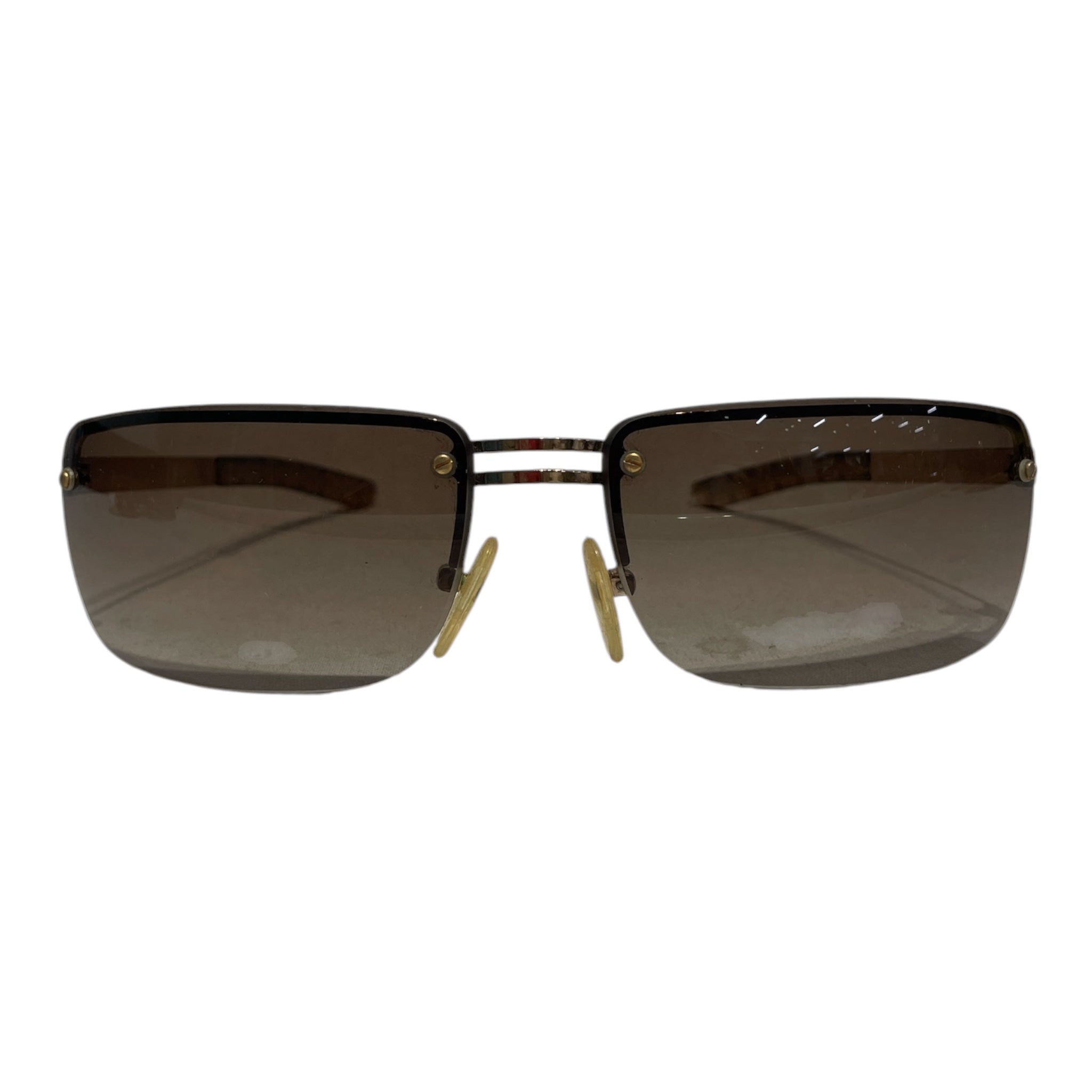 BURBERRY/Sunglasses/Plaid/Plastic/BRW/ view 1