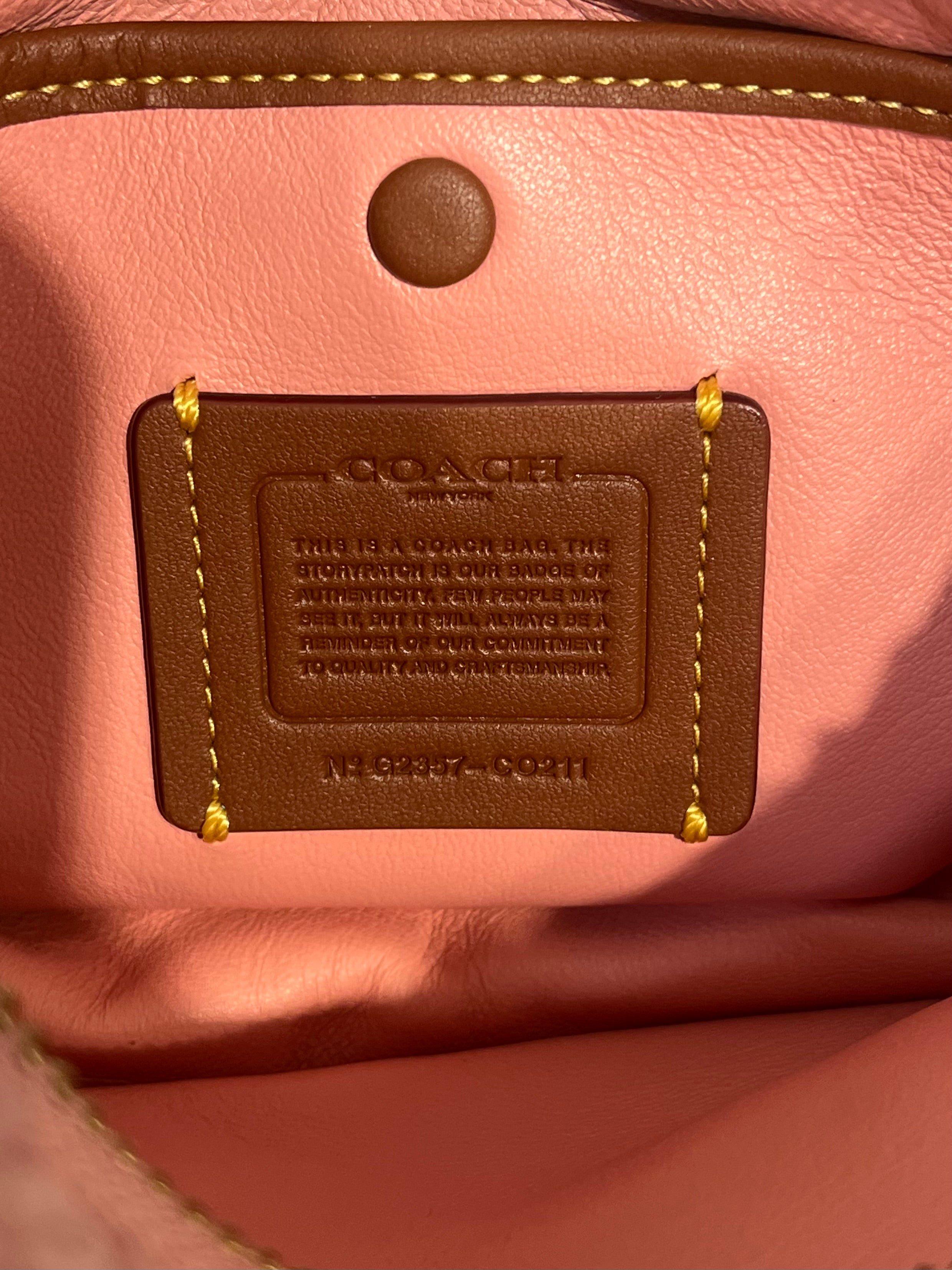 COACH/Bag/Cotton/PNK/MIRA SHERPA BAG view 7
