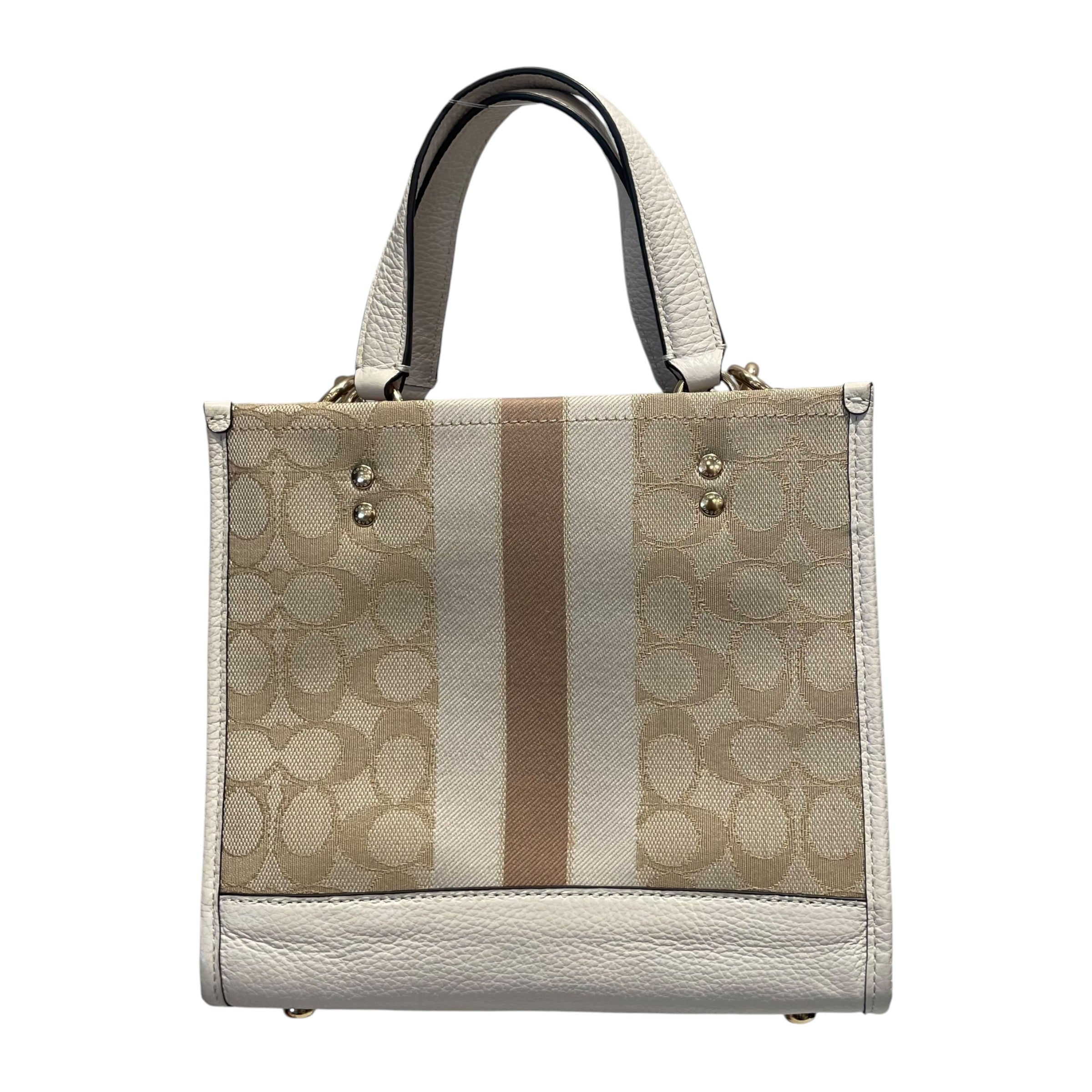 COACH/Hand Bag/Cotton/CRM/NWT Dempsey view 2