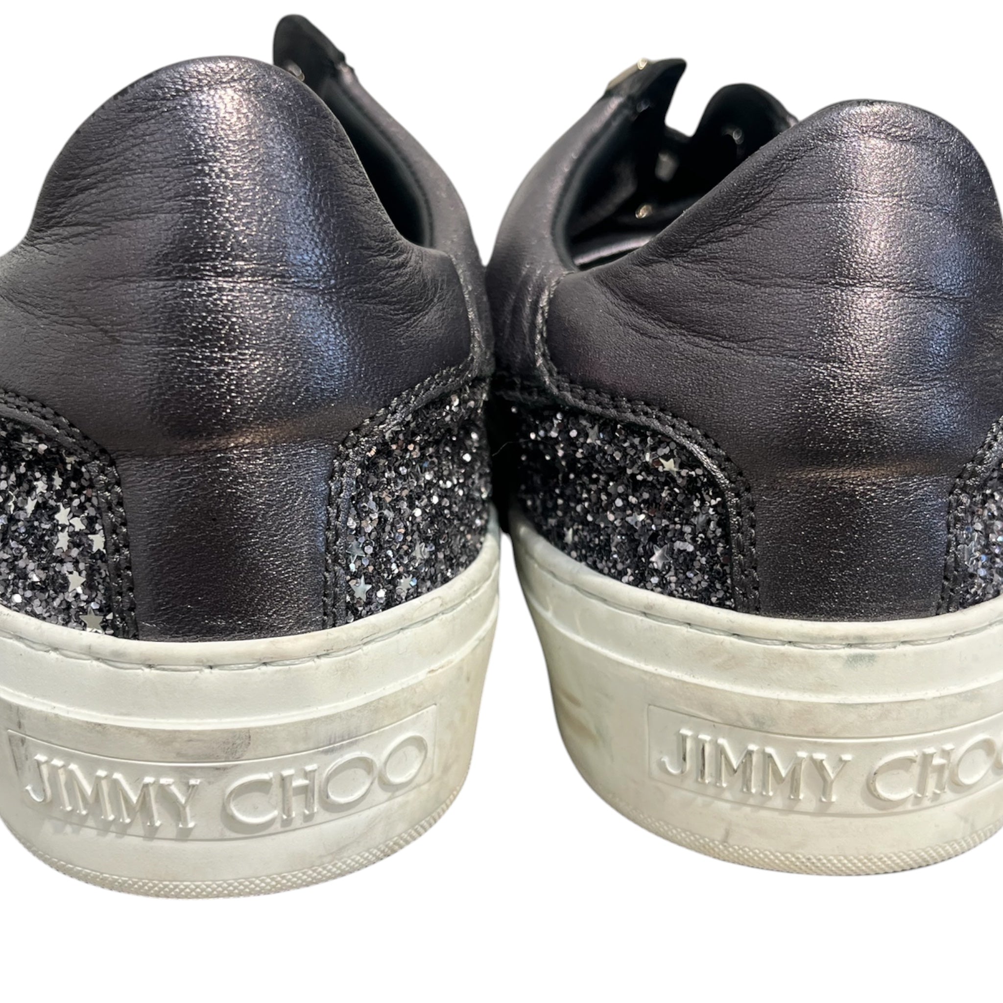 JIMMY CHOO/Low-Sneakers/EU 42/Leather/SLV/SILVER STAR SNEAKER view 6