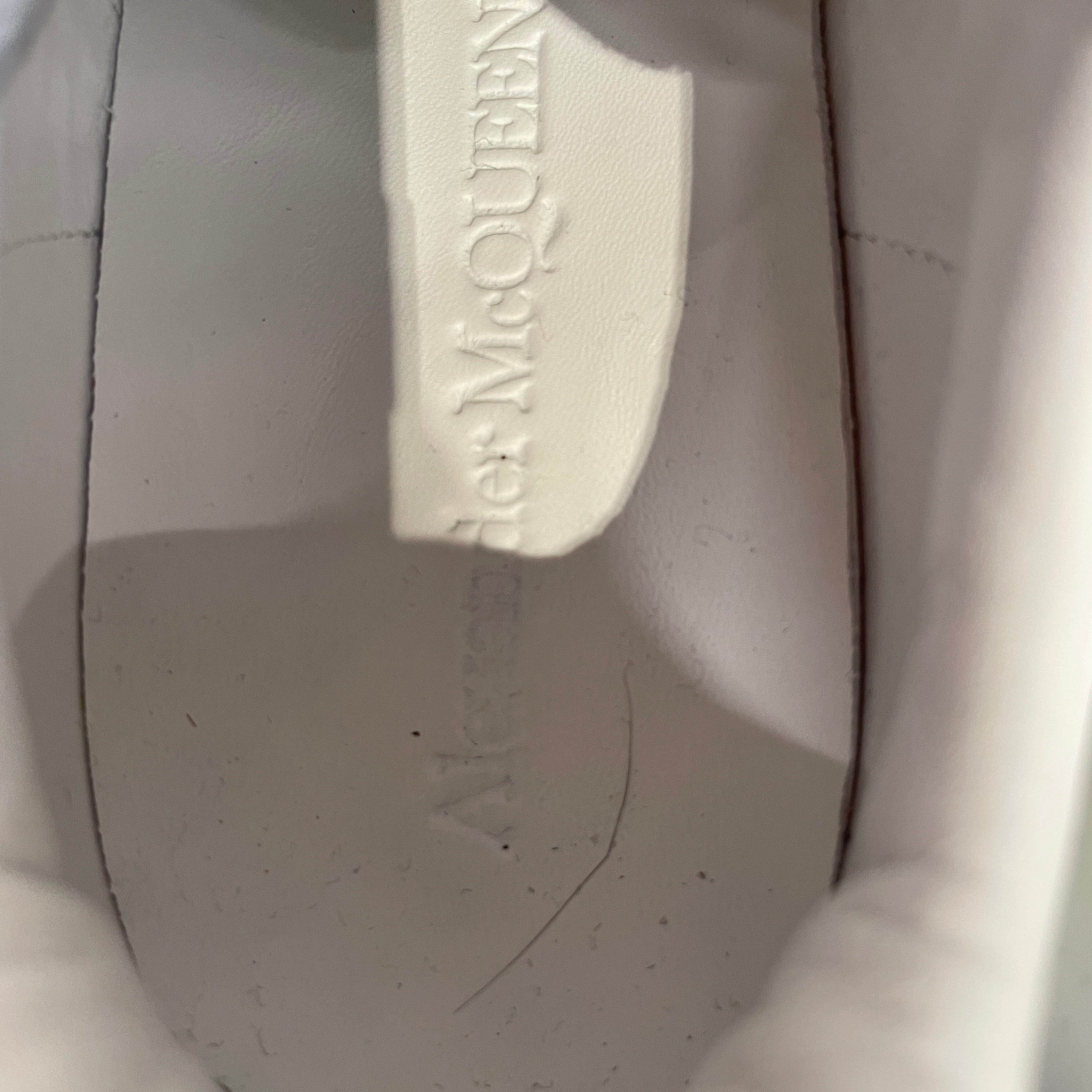 Alexander McQueen/Low-Sneakers/US 8/Leather/WHT/larry sneaker white mcqueen view 6