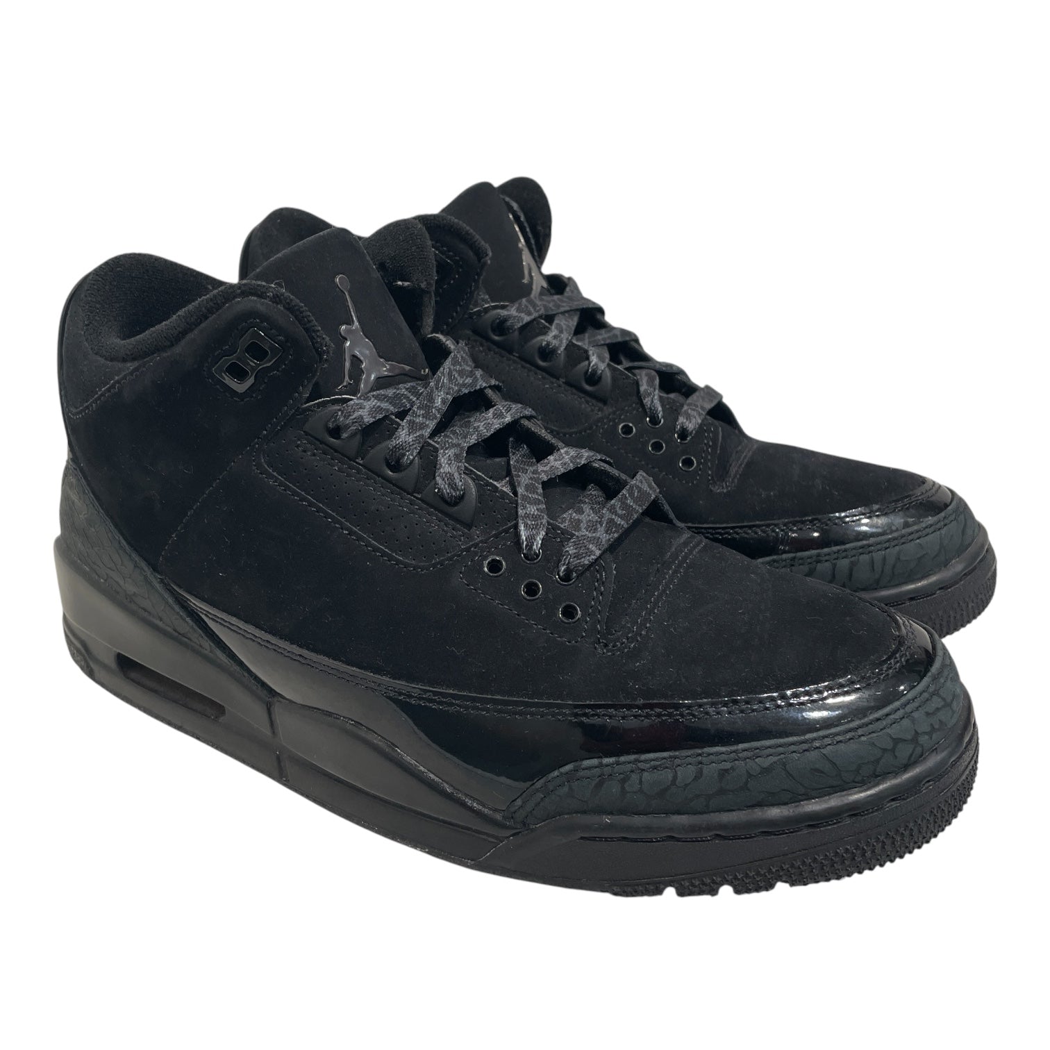 NIKE/AIR JORDAN 3/Hi-Sneakers/US 9/Leather/BLK/CT8532-001 view 1
